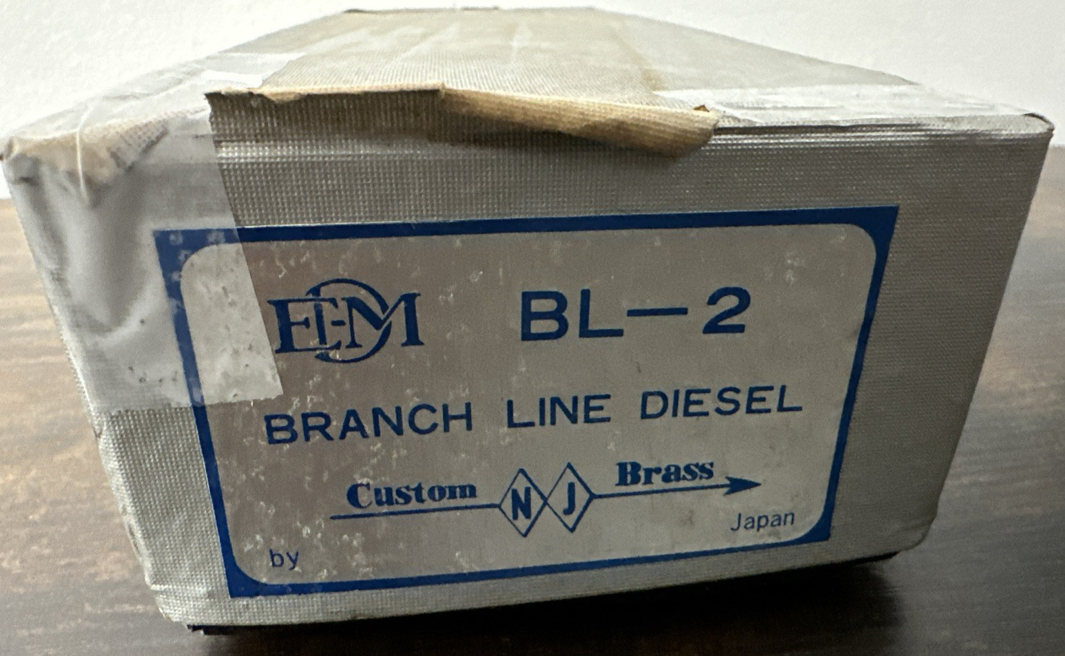 NJ Custom Brass EMD BL-2 Branch Line Diesel – Conrail #3621 Painted Does Not Run
