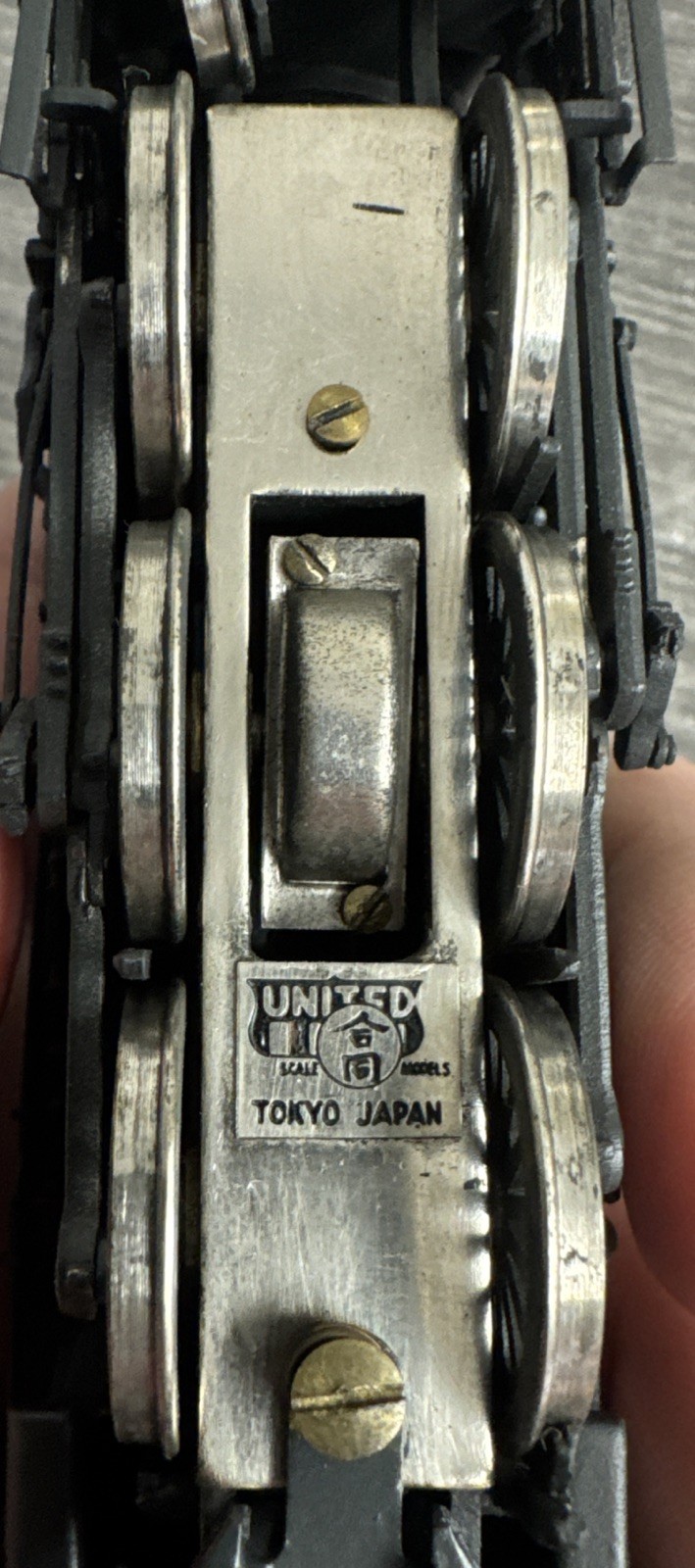 Pacific Fast Mail HO Brass Pacific USRA 4-6-2 – C/Ptd. Black & Needs TLC/DNR!