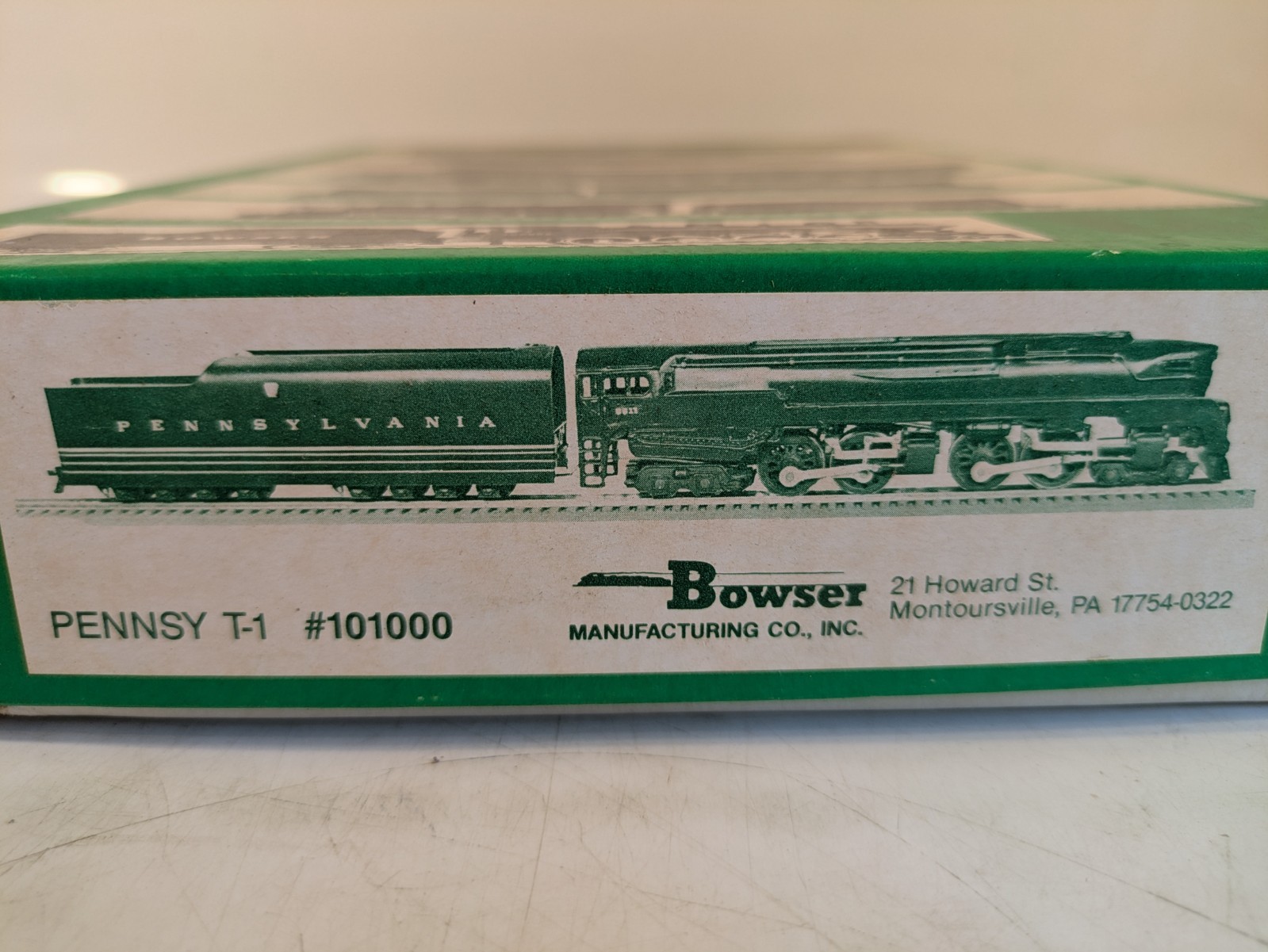 HO 4-4-4-4 w/ Tender T-1 Duplex PRR Pennsylvania Kit RARE! NIB NOS # 101000