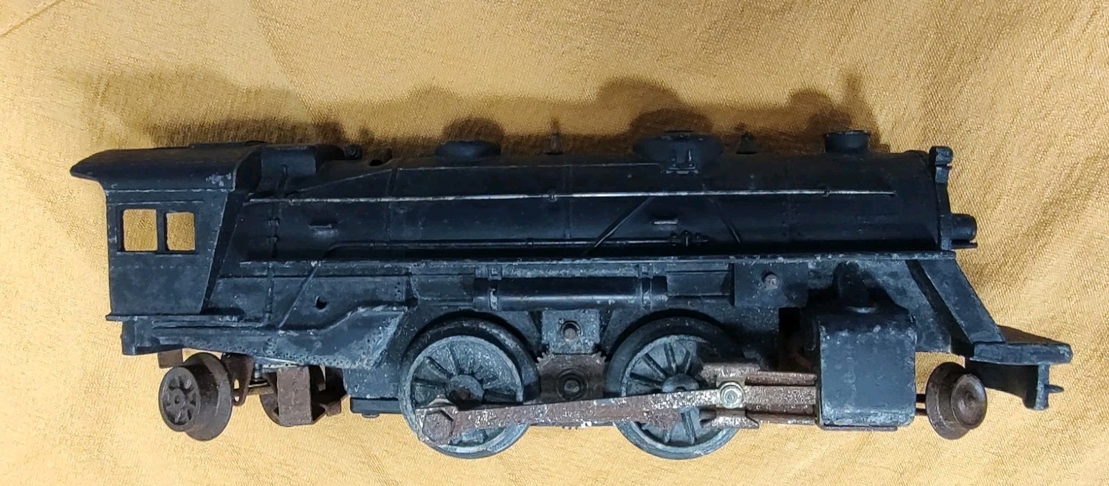Vtg CAST IRON LIONEL 1946-1947 Train 1654 ENGINE O SCALE PARTS REPAIR LOCOMOTIVE