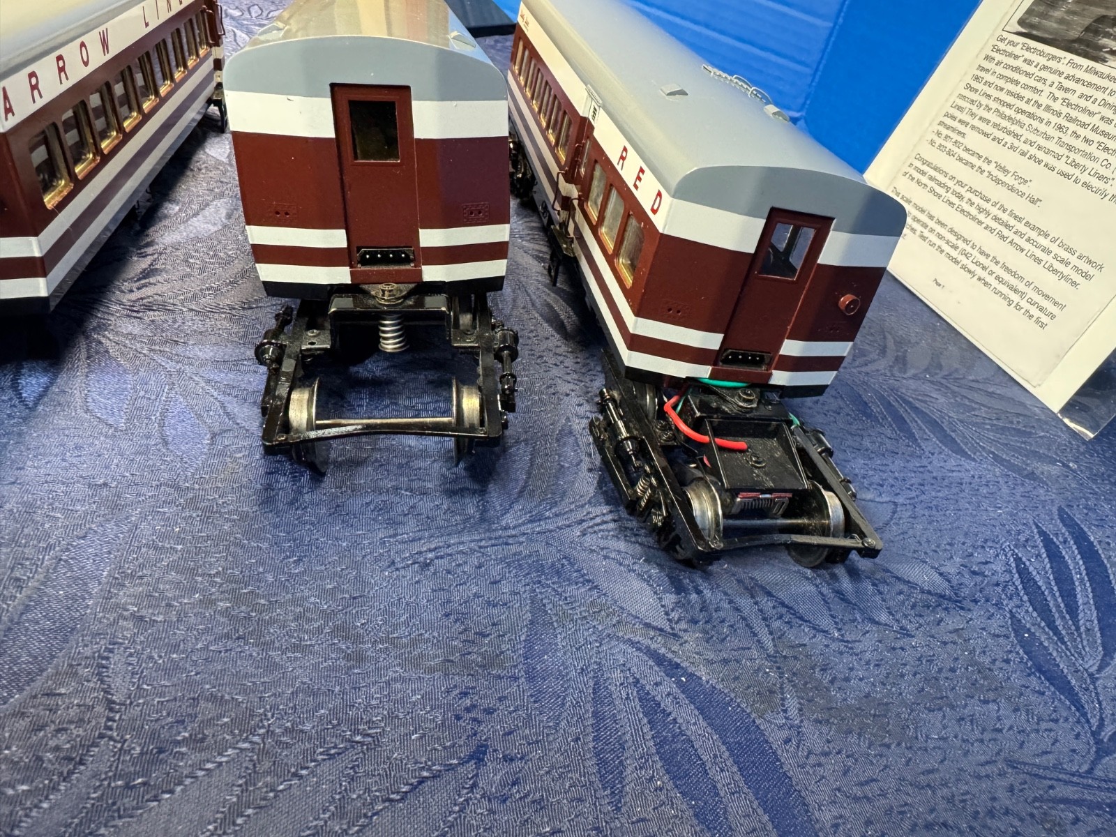 Sunset Models 3 Rail O Brass Red Arrow Lines Libertyliner (3-Rail)