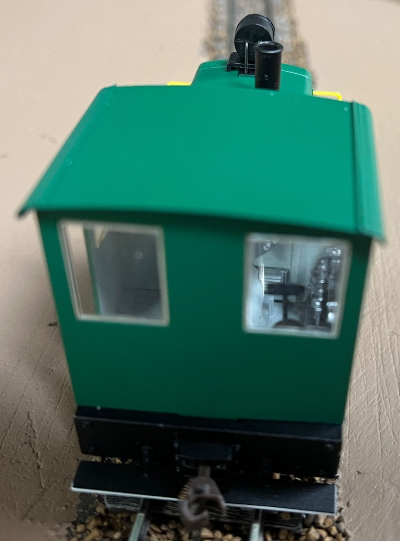 BACHMANN 25857 On30 DC GREEN SIDE ROD GAS MECHANICAL GREENBRIER & BIG RUN #11