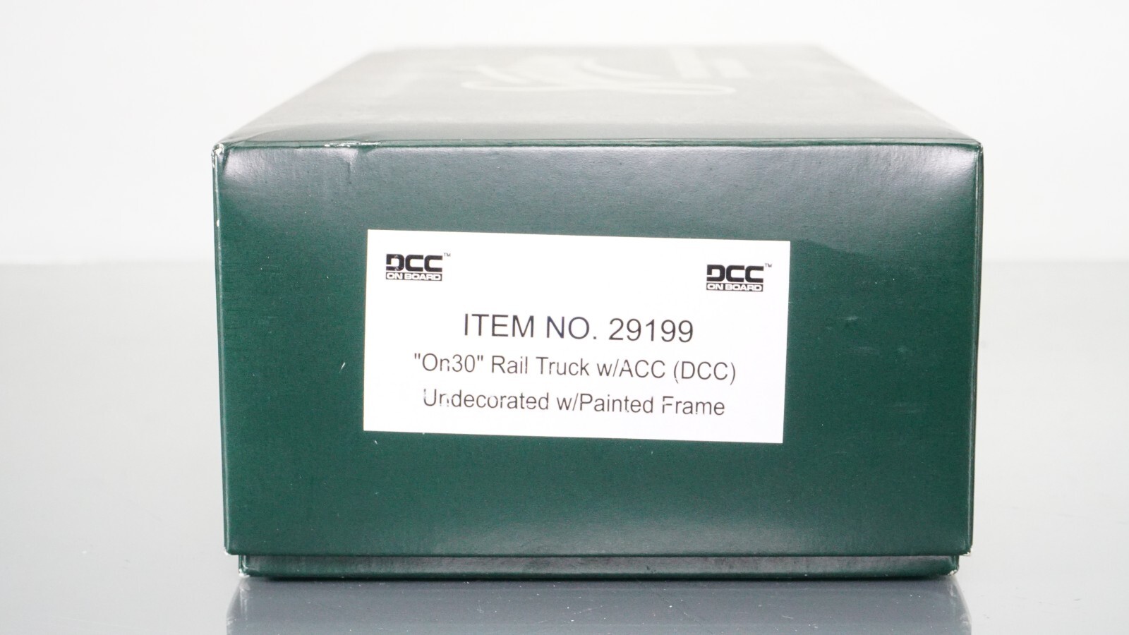 Bachmann Spectrum Rail Truck Undecorated DCC On30