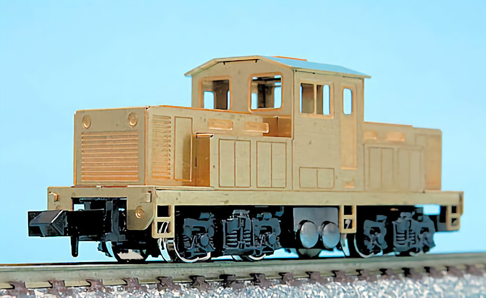 N Scale Aru-Model Steeplecab Industrial Diesel Switcher Locomotive Kit Engine