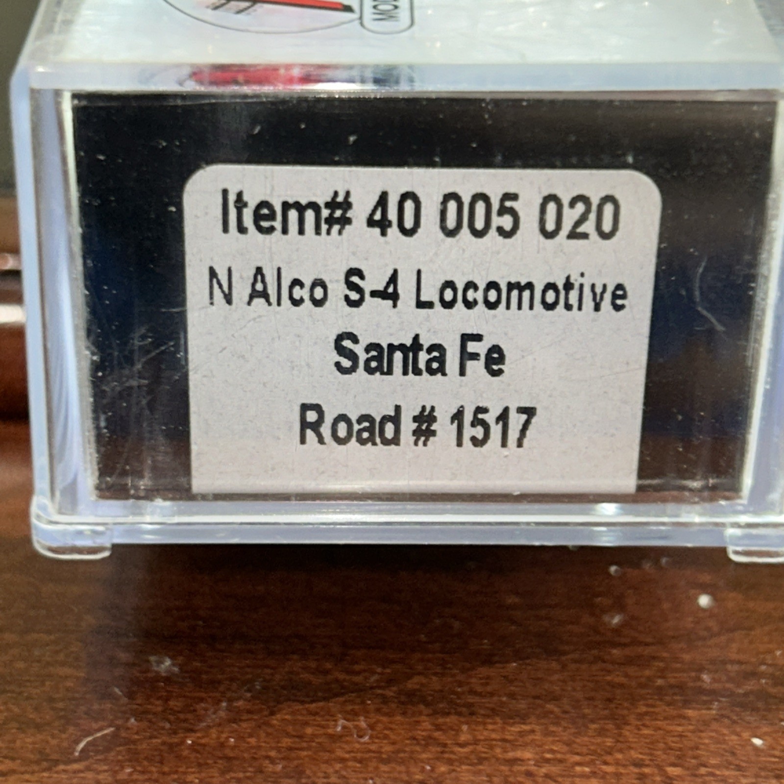 Atlas Gold Series N Scale Alco S4 Santa Fe Road #1517 DCC ESU LokSound