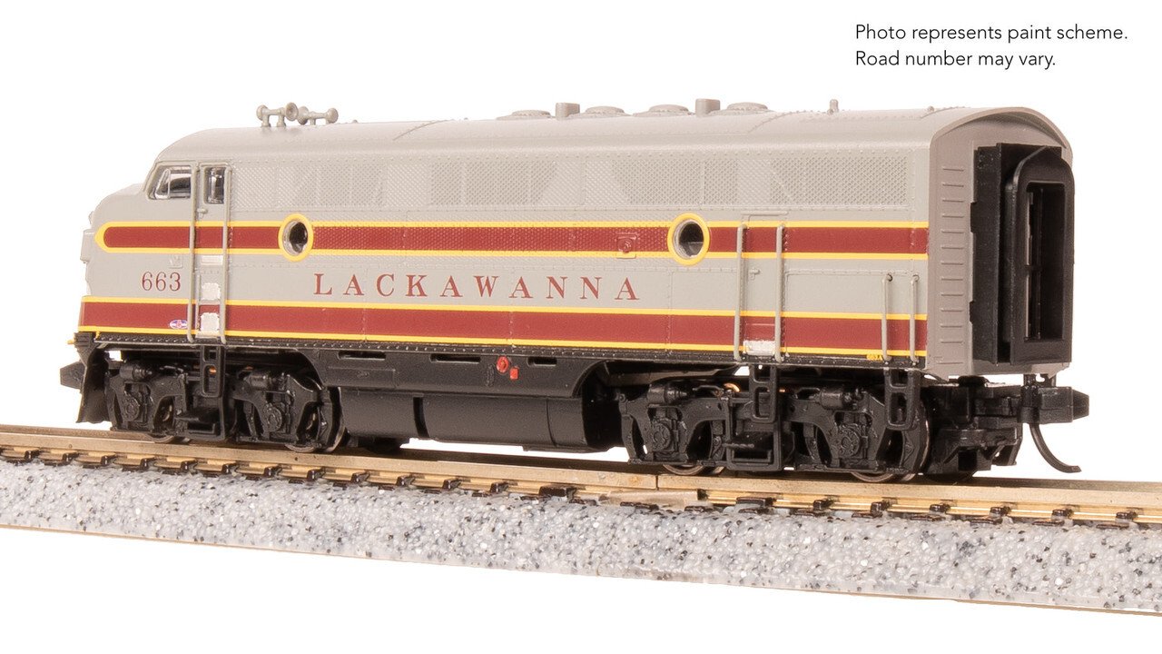 Broadway Limited 9208 N Scale F3 A-Unit DLW #664 DCC Sound Paragon4 Diesel New