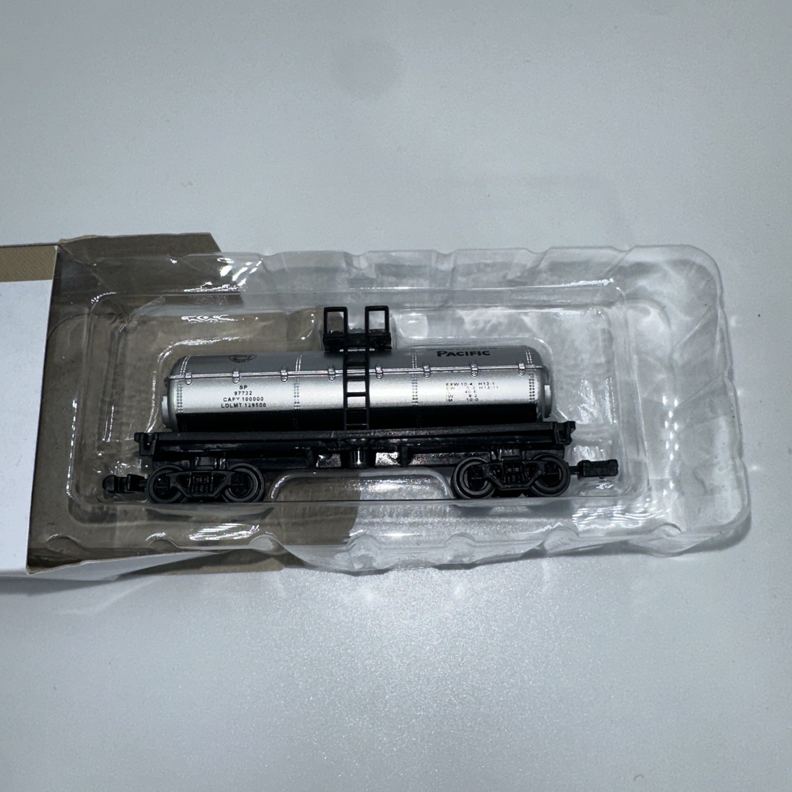 Vintage Train Model Tank Car Southern Pacific Locomotive No. 419 w/ box