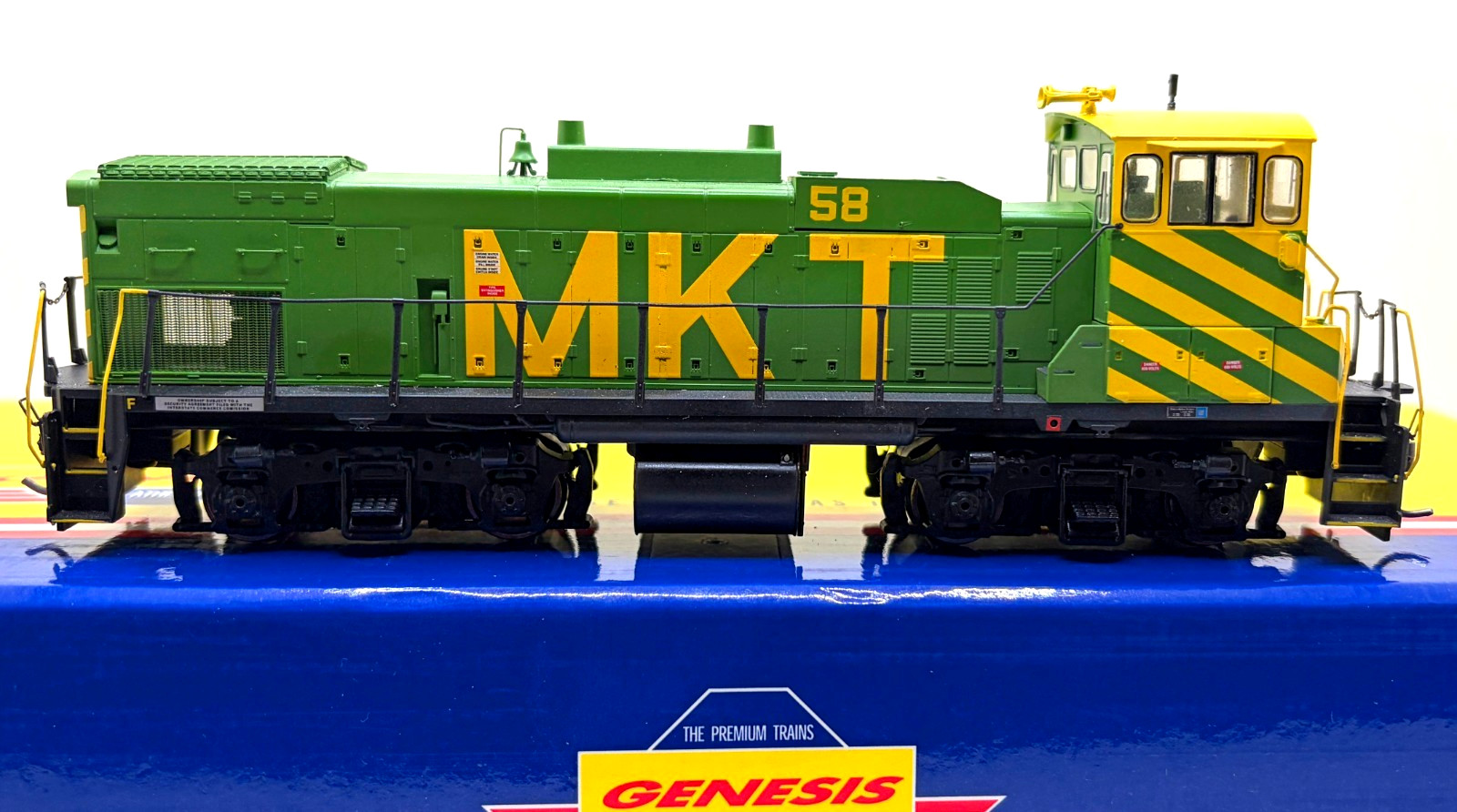 HO ATHEARN GENESIS G66183 MP15-AC MISSOURI-KANSAS-TEXAS MKT # 58 DCC SOUND