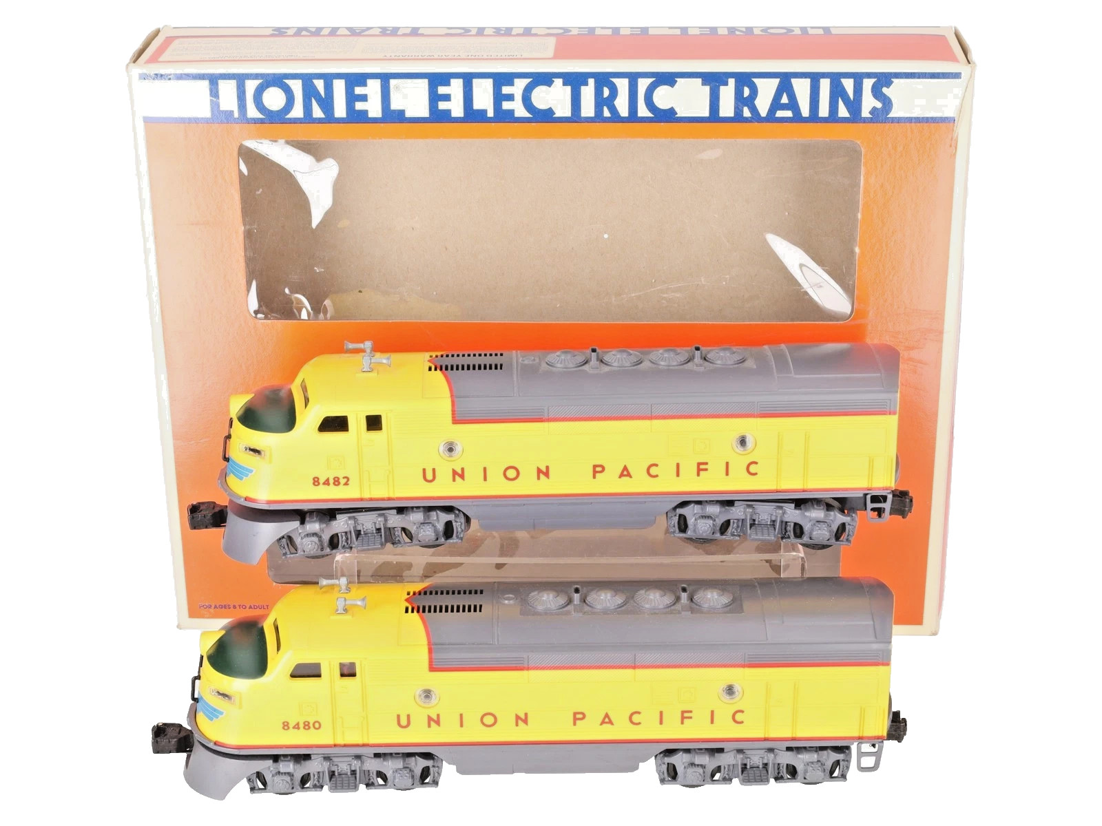 Lionel 6-8480 O Union Pacific Powered and Dummy F3 AA Diesel Set #8480/8482 New