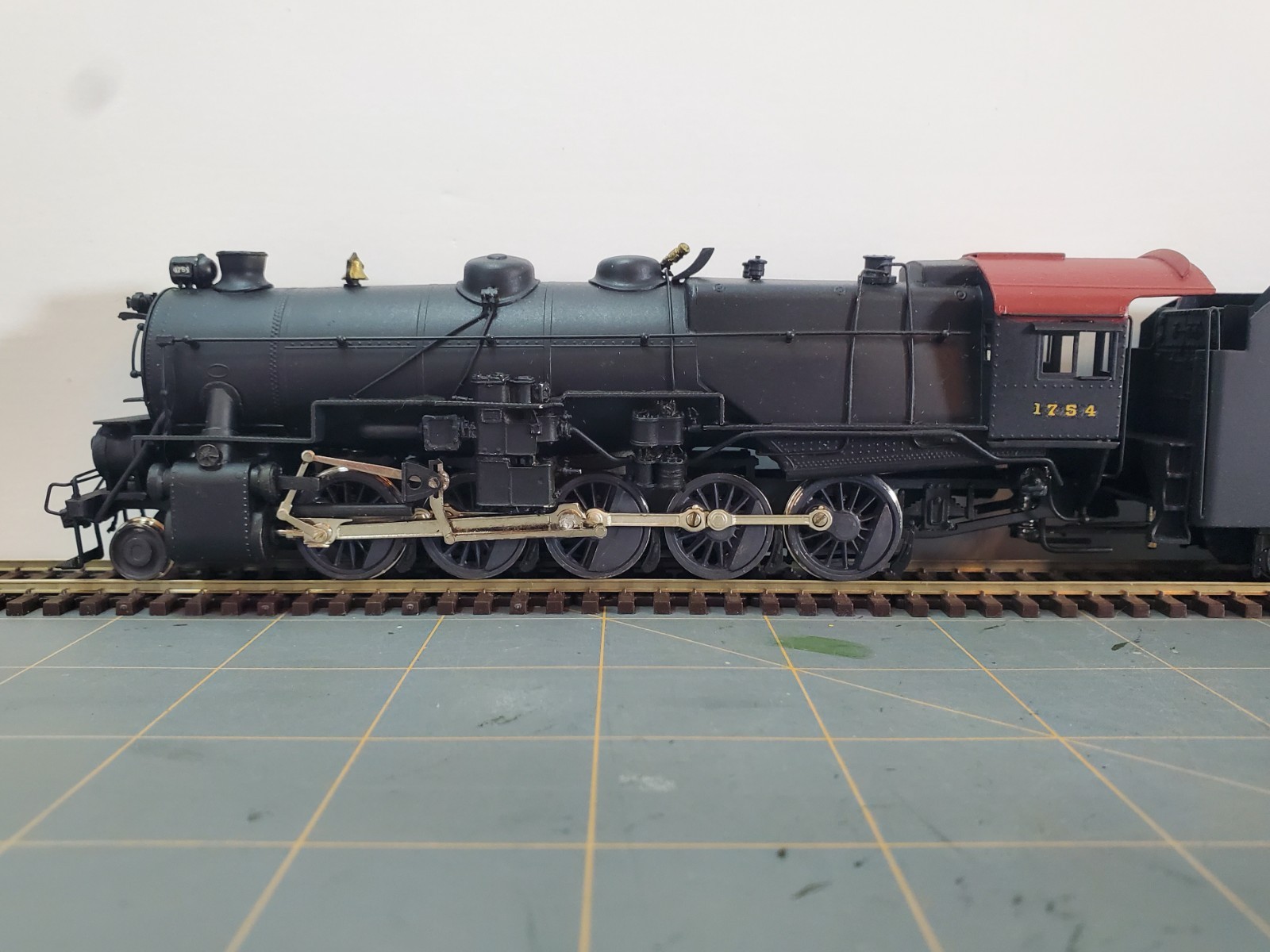 Pennsylvania 2-10-0 with Long Tender – HO Scale Brass Locomotive – Sunset Models