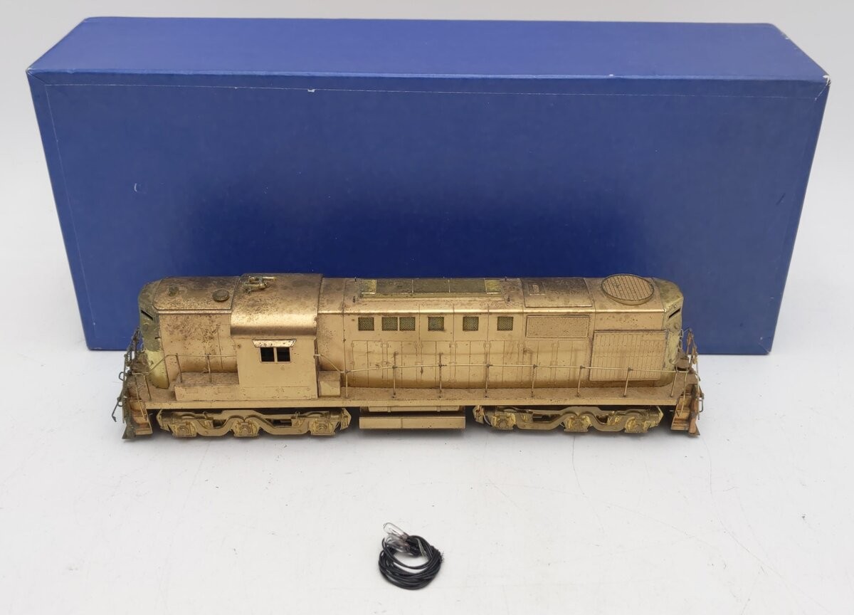 Alco Models D-124H HO Scale BRASS Alco DL-702 Diesel Locomotive/Box