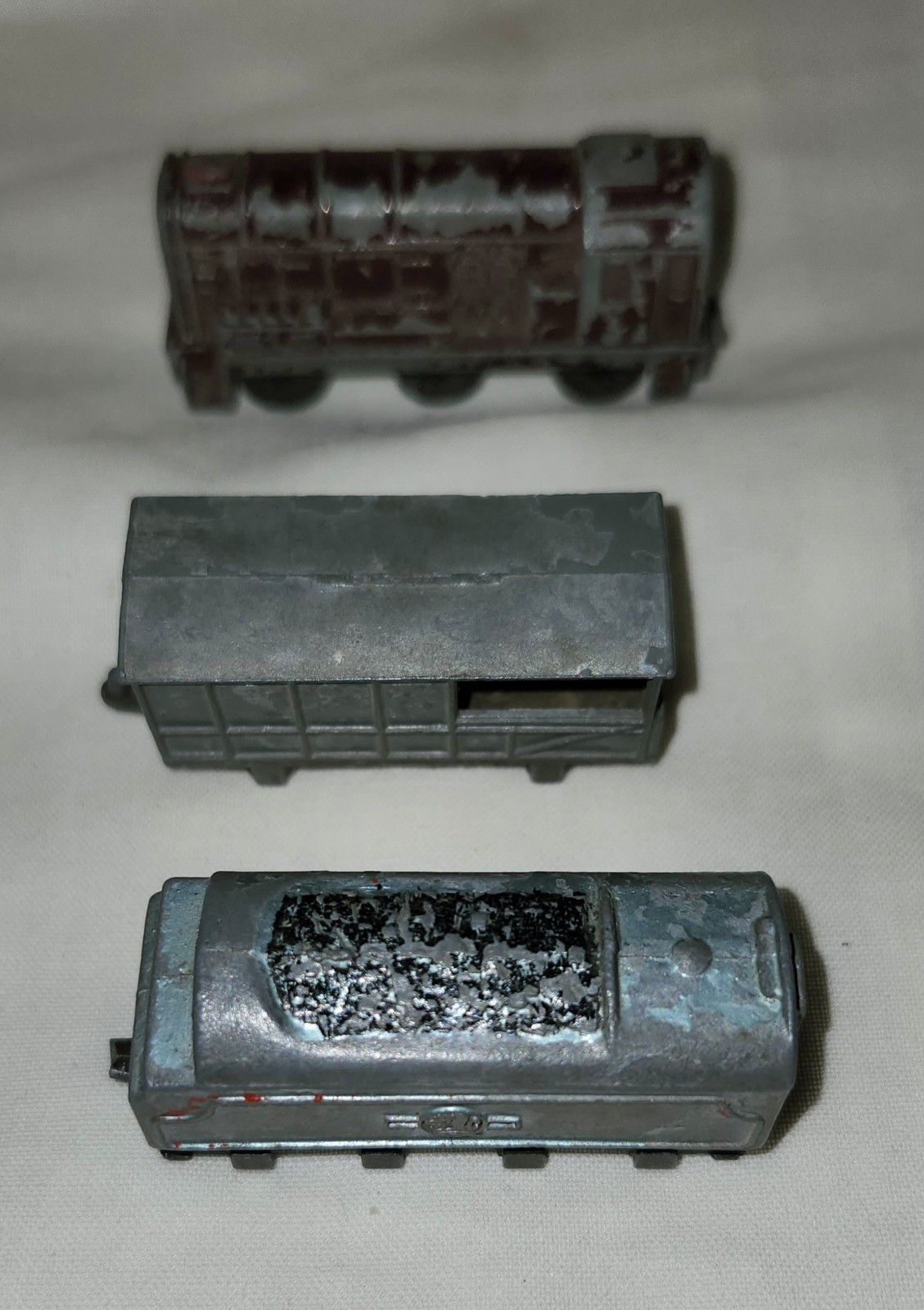 Vintage England Lone Star Locos OOO Gauge Cast Metal Train Set Engines & Track
