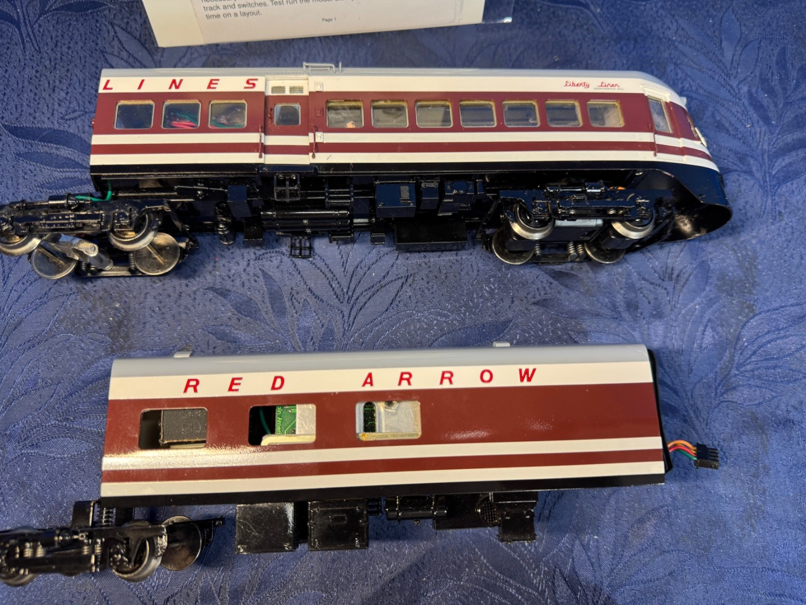 Sunset Models 3 Rail O Brass Red Arrow Lines Libertyliner (3-Rail)
