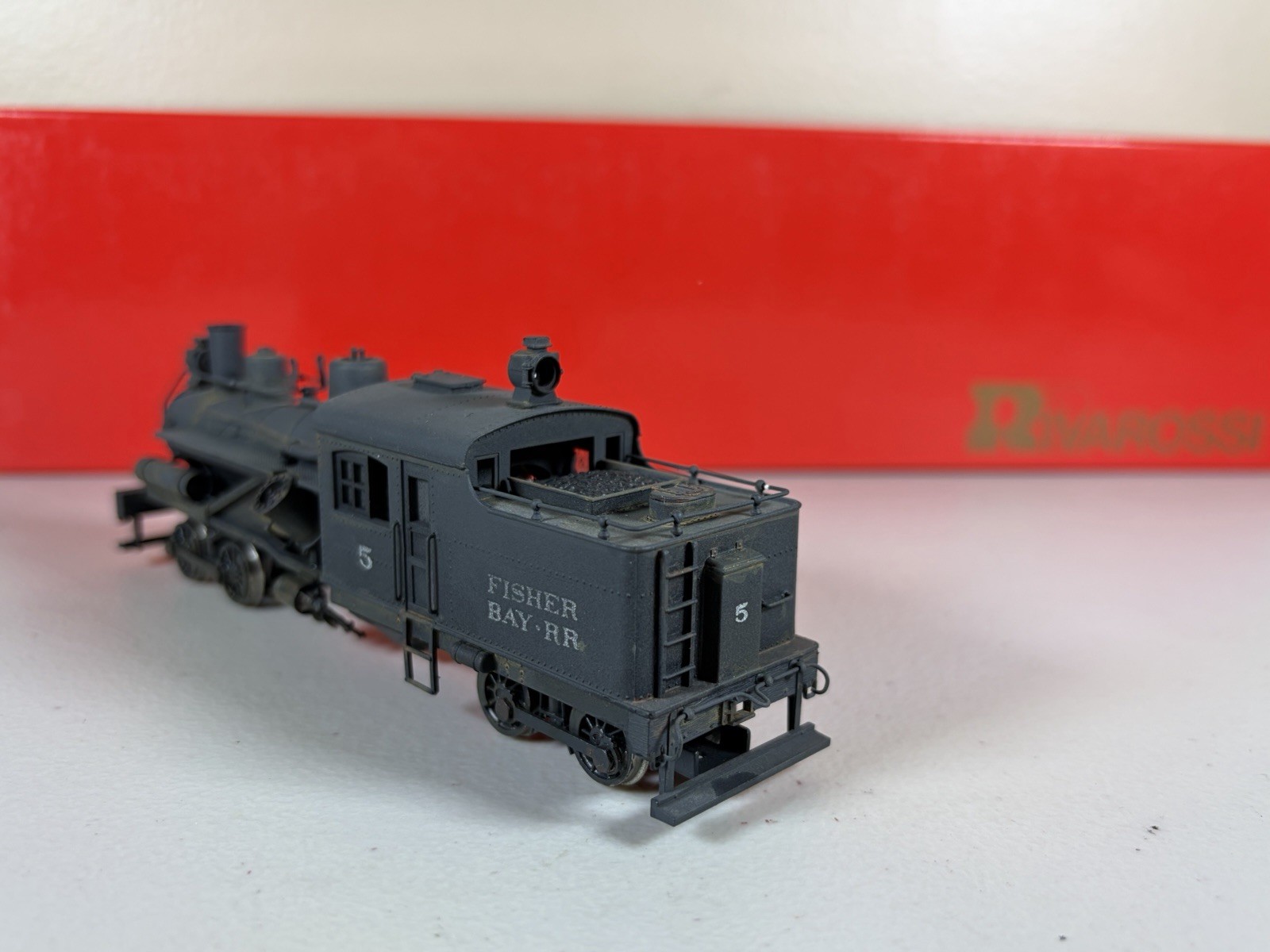 HO Rivarossi Fisher Bay RR Heisler Steam Engine #5