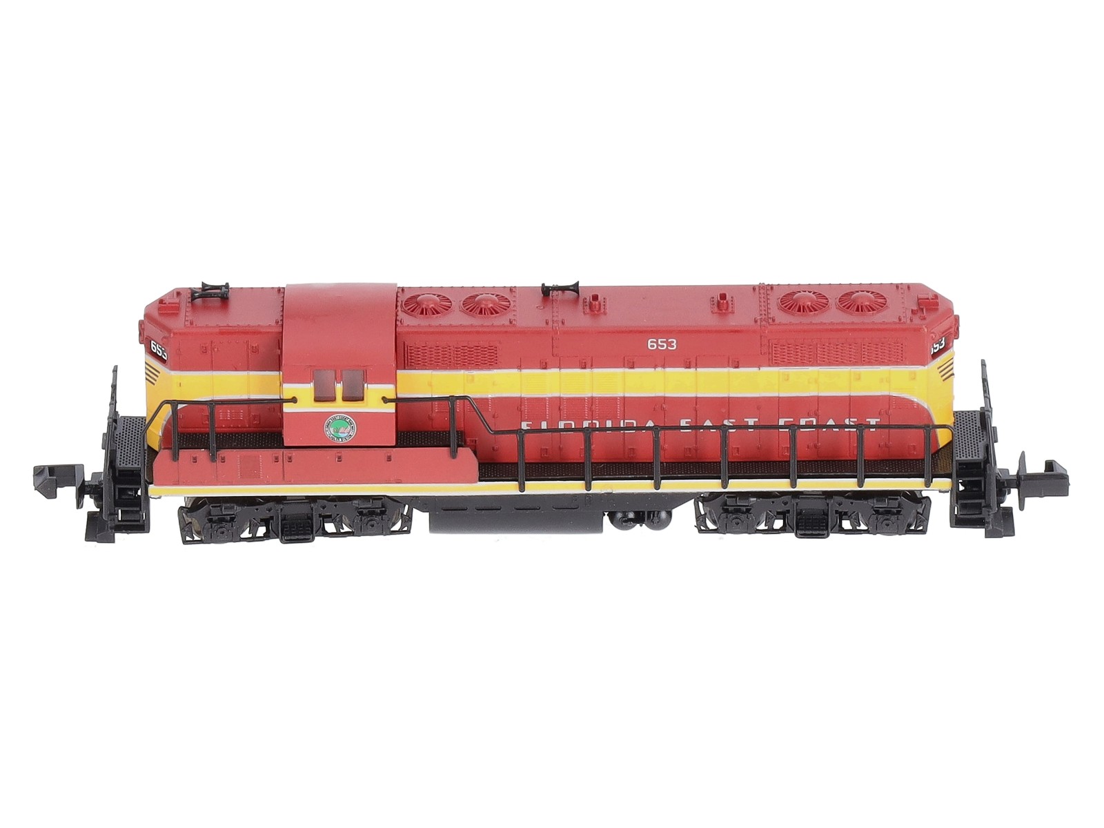 Atlas 48311 N Scale Florida East Coast GP-9 Phase II Diesel Locomotive #653 LN