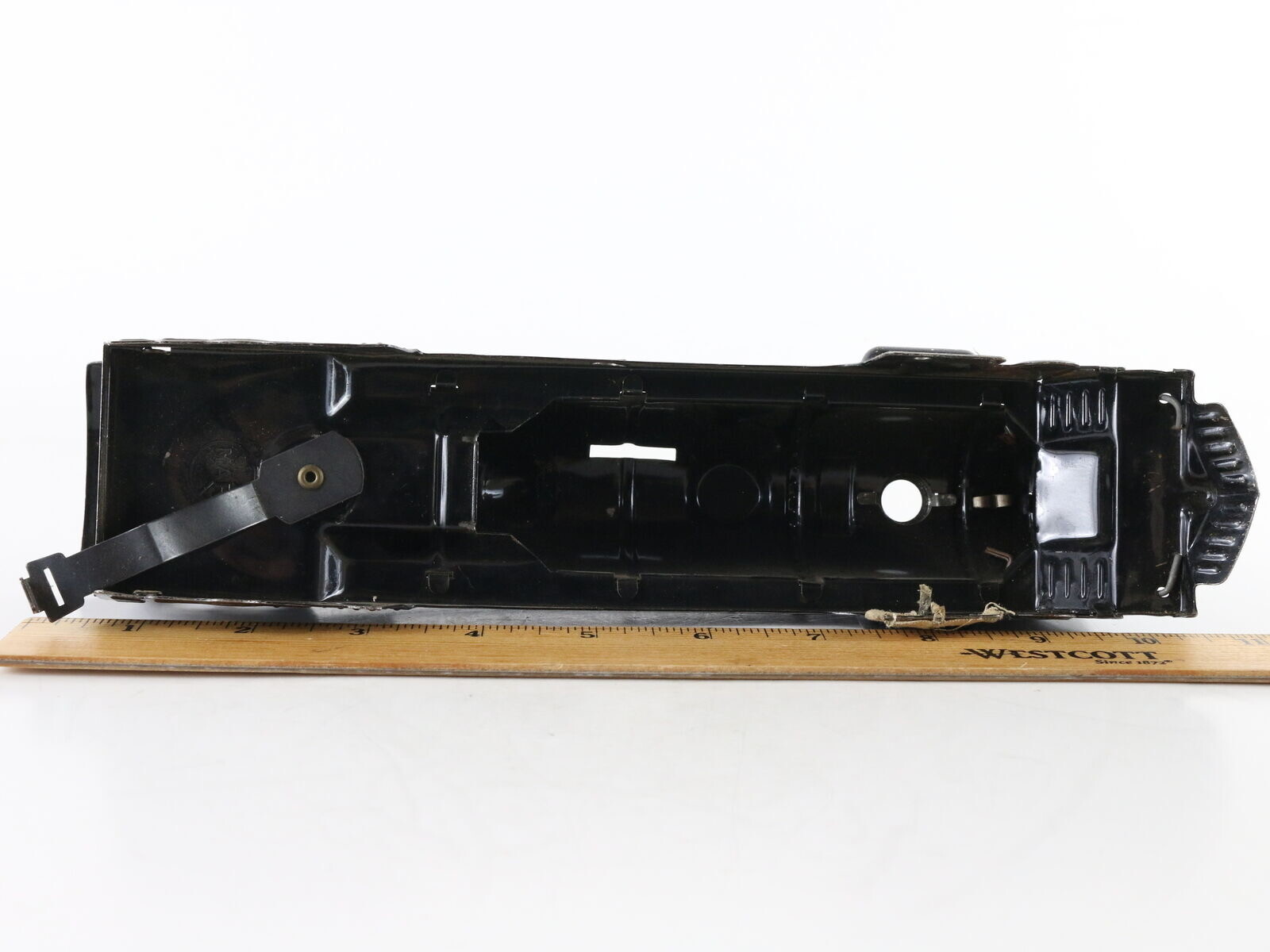 Marx O Black Metal Steam Locomotive Engine Shell Model Train TIN METAL