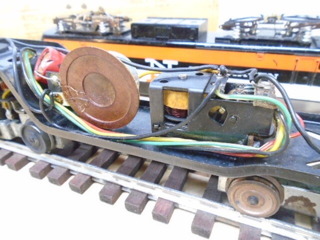 CLEAN 50s American Flyer S GA 499 GE ELECTRIC LOCO 2-Pantos Runs/Lights