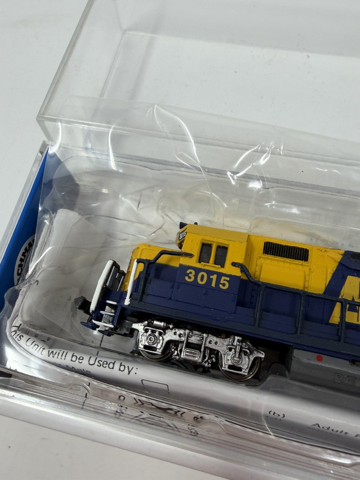 Bachmann 63598 N Alaska Powered Diesel Locomotive #3015/Box