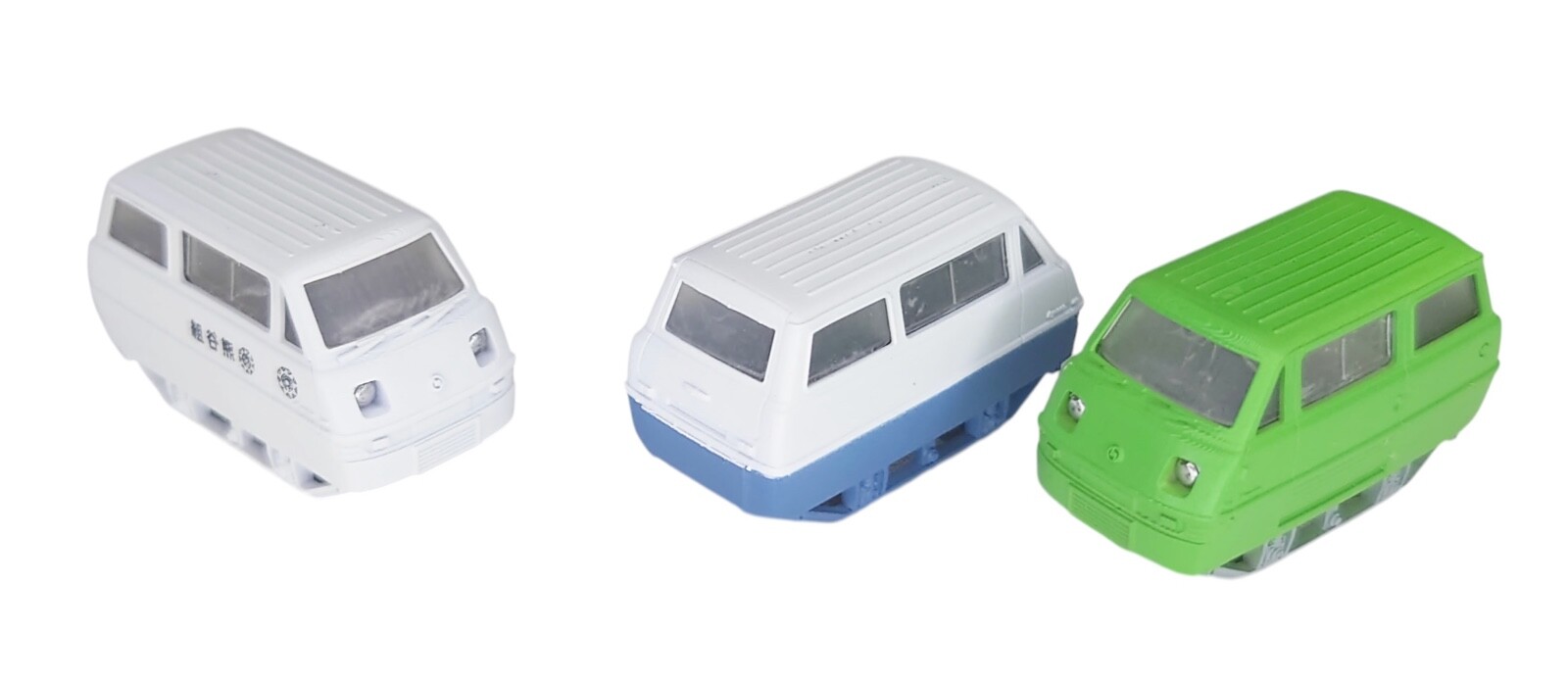 HOn2/HOf/HOi Scale Toyama Logging Railway Mazda Bongo-1000 Railroad Speeder Kit