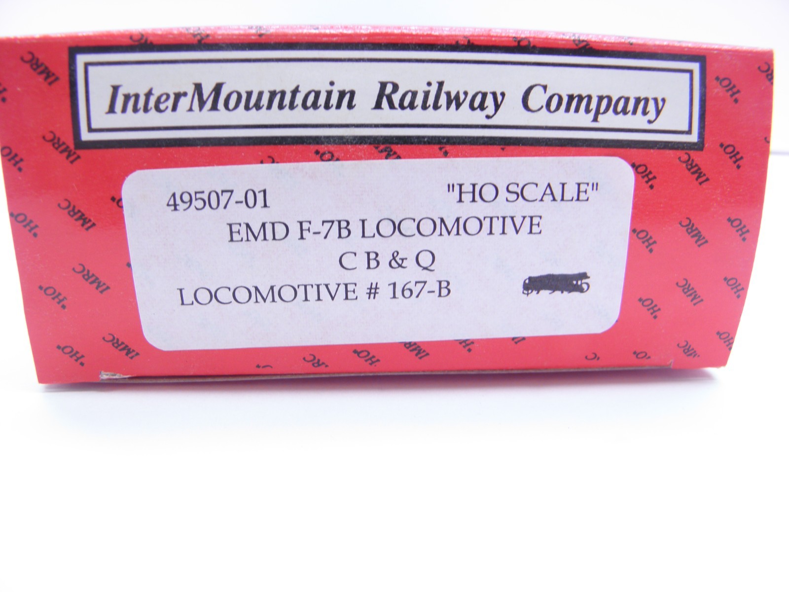 INT MTN -EMD F 7A & F 7B POWERED UNITS -BURLINGTON CHECKED &RUNS DCC PLUG HO 167