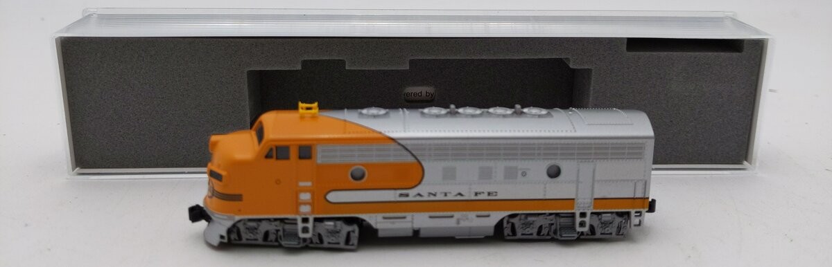 Kato 176-2125 N Scale AT&SF F7A ‘Yellow Bonnet’ Diesel Locomotive #304 LN/Box