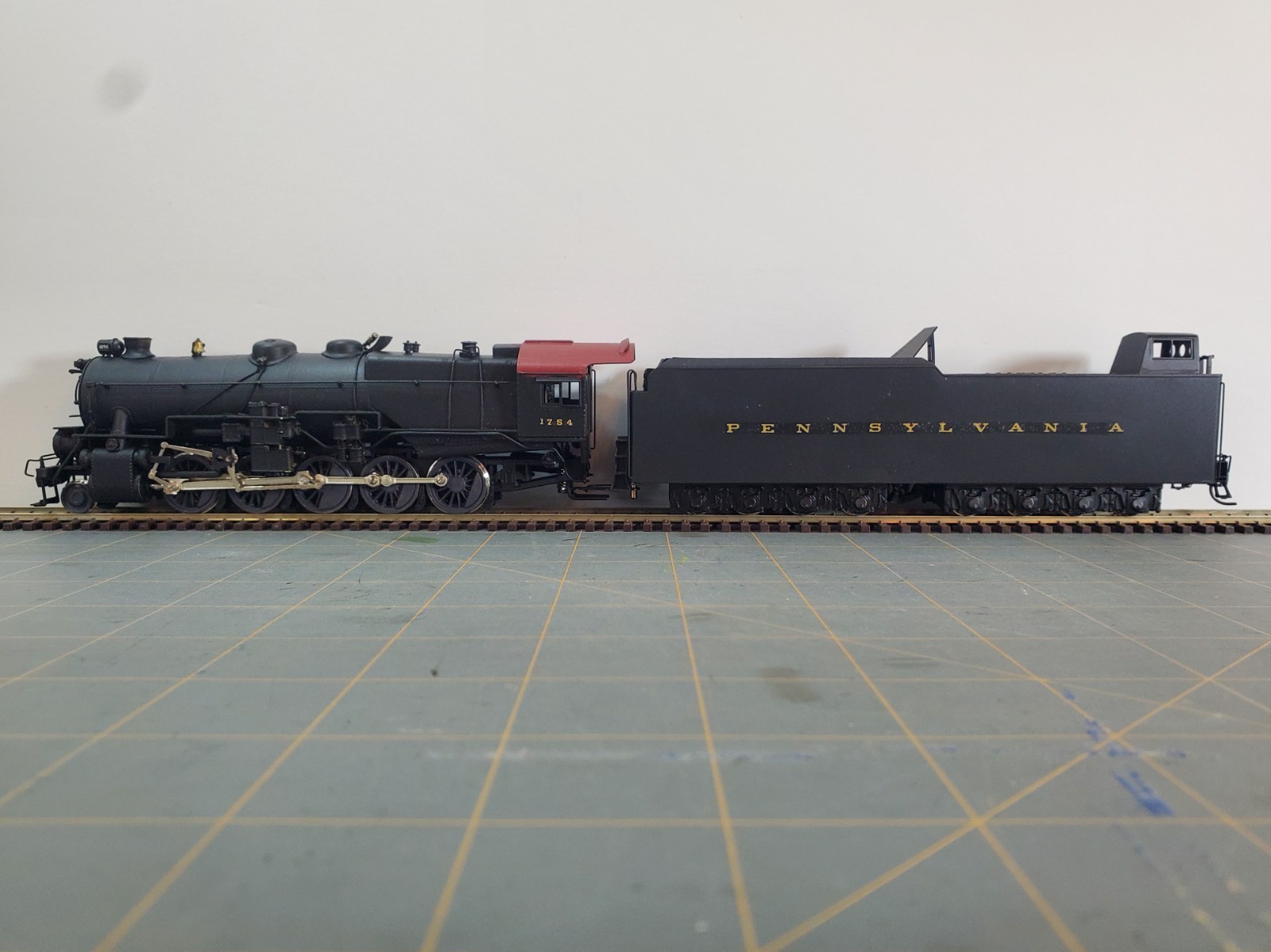 Pennsylvania 2-10-0 with Long Tender – HO Scale Brass Locomotive – Sunset Models