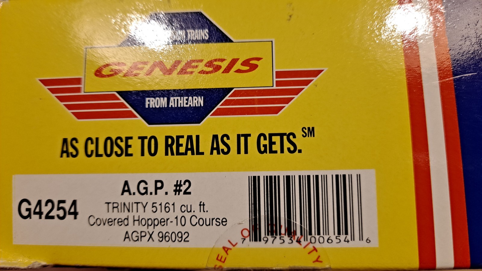 athearn genesis AGP Trinity 5161 3 Bay Covered Hopper