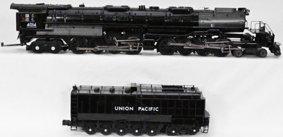 MTH PREMIER UNION PACIFIC BIG BOY #4014 STEAM ENGINE PS3 20-3807-1 O SCALE UP