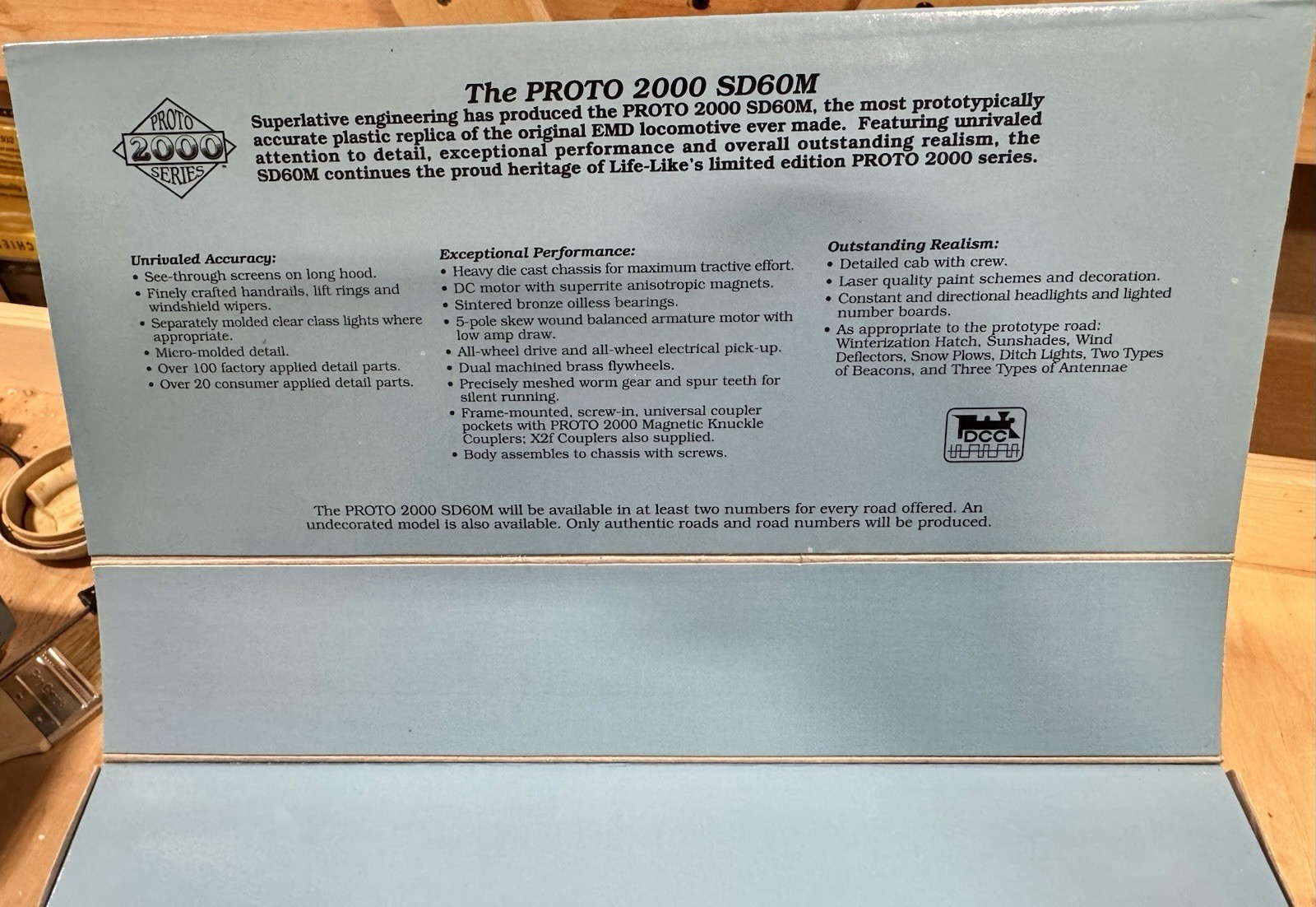 Proto 2000 30173 HO SD60M BNSF #9258 DCC Ready New