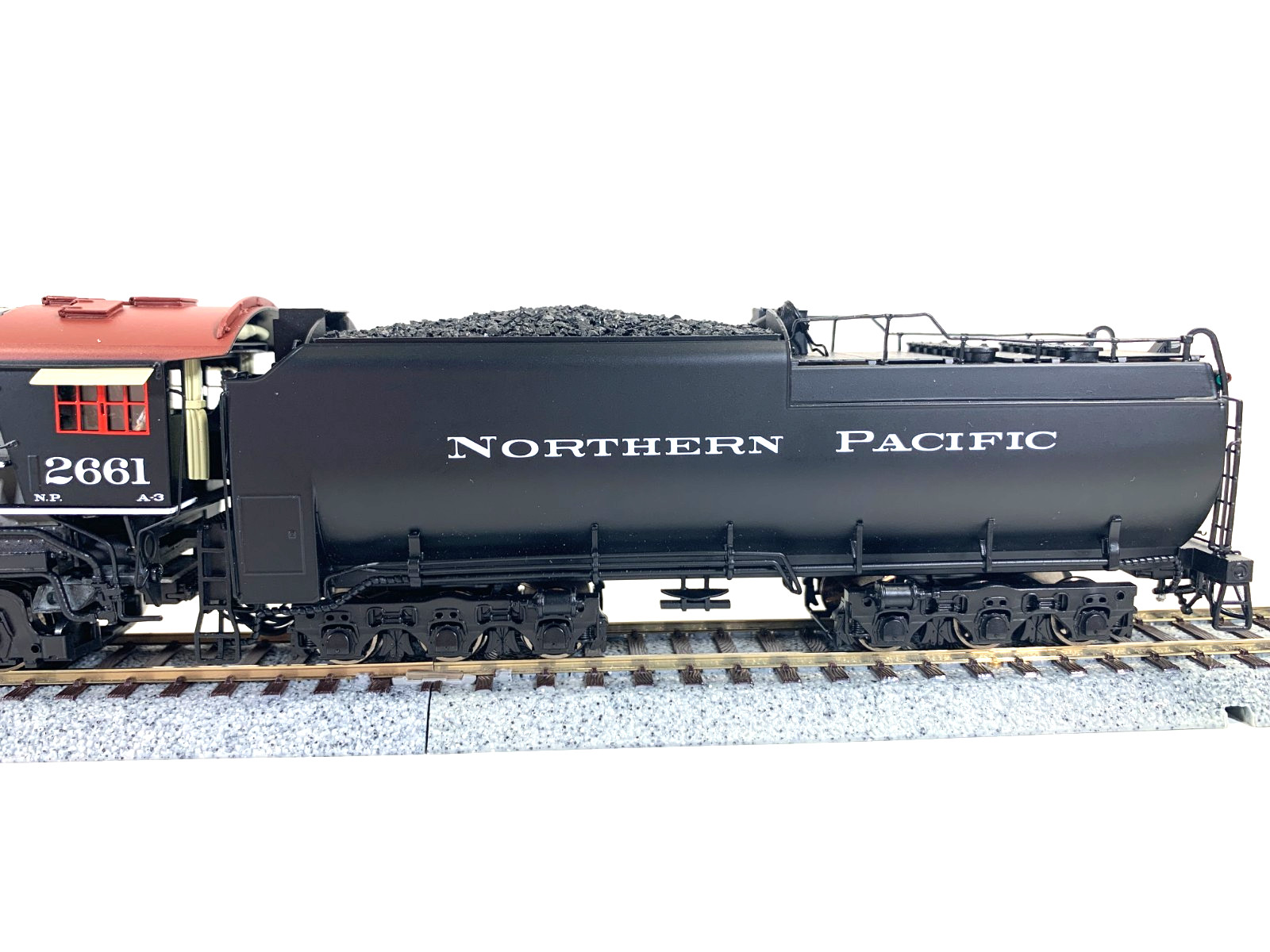 HO Broadway Limited Hybrid 4921 NP A-3 4-8-4 #2661 , DC/DCC Paragon 3 Sound+
