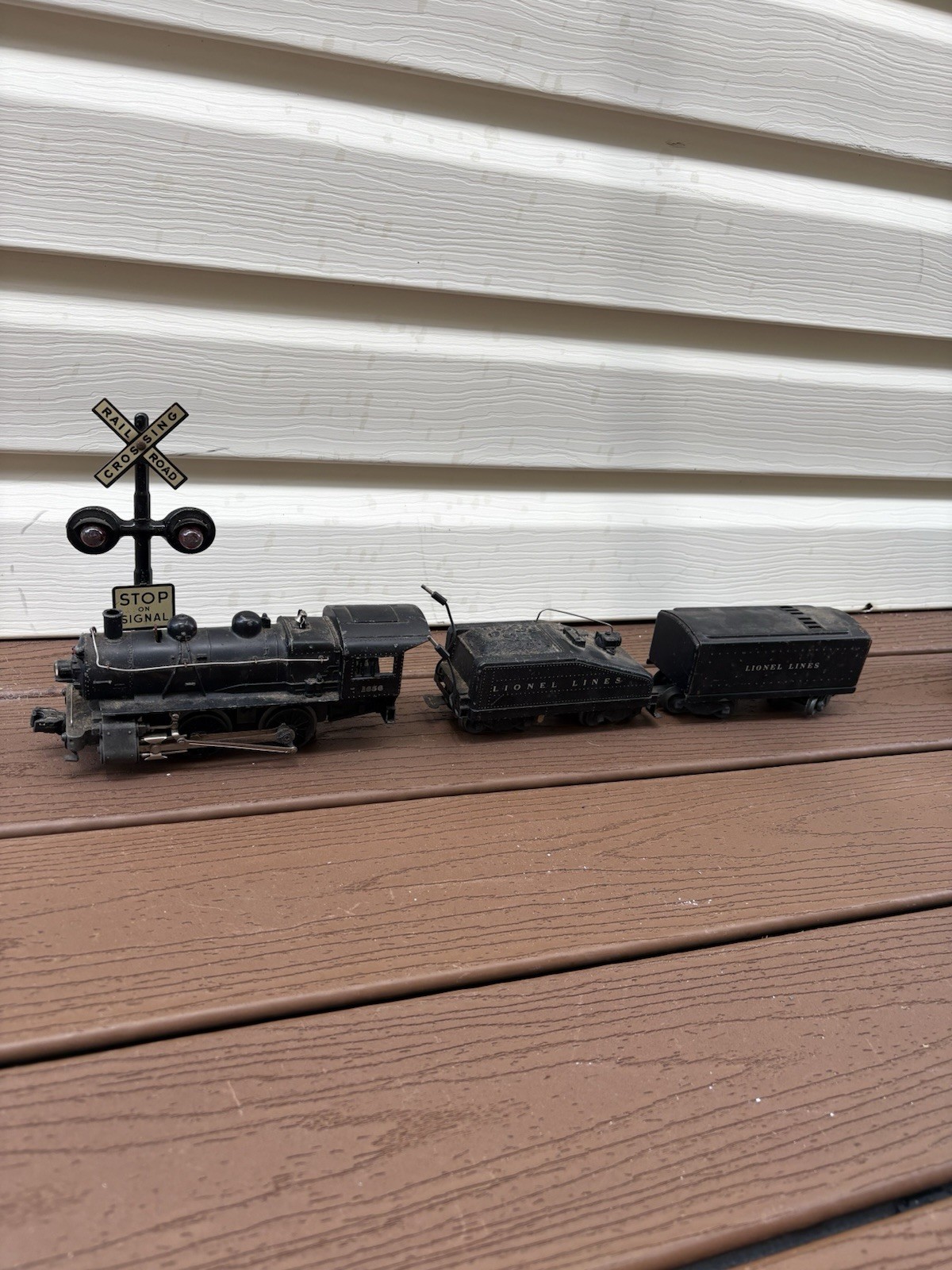Lionel No 1656 Steam Switch Locomotive,Slope Back Tender 6403B,Box 6654W POSTWAR
