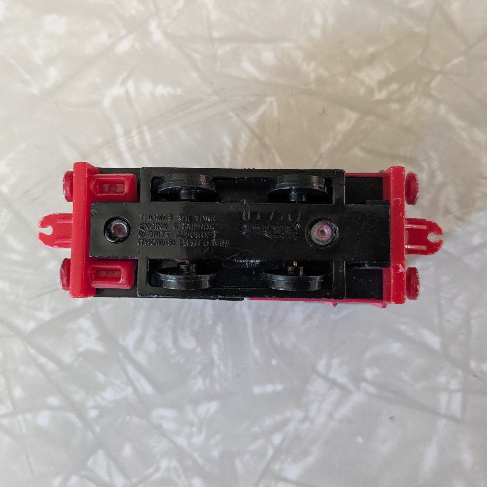 ERTL Thomas & Friends Rheneas Diecast Metal Train Engine Red No 2 Vintage 1996