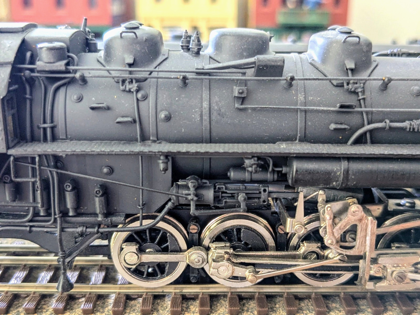 **L@@K! BRASS C&O N&W 0-8-0 STEAM LOCO TENSHODO PFM HO **RUNS G@@D **SUPER NICE!