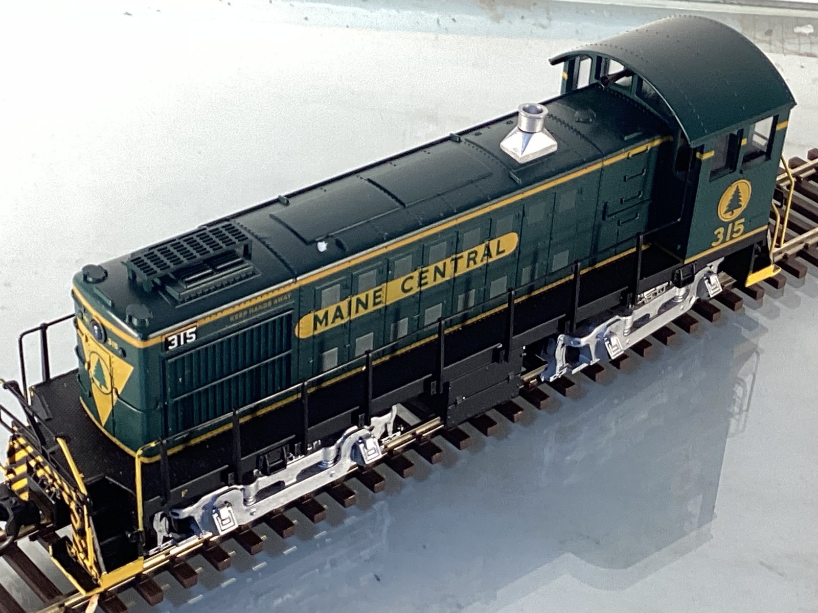 Atlas HO S-4 DC Loco Maine Central 315 Tested China #8754