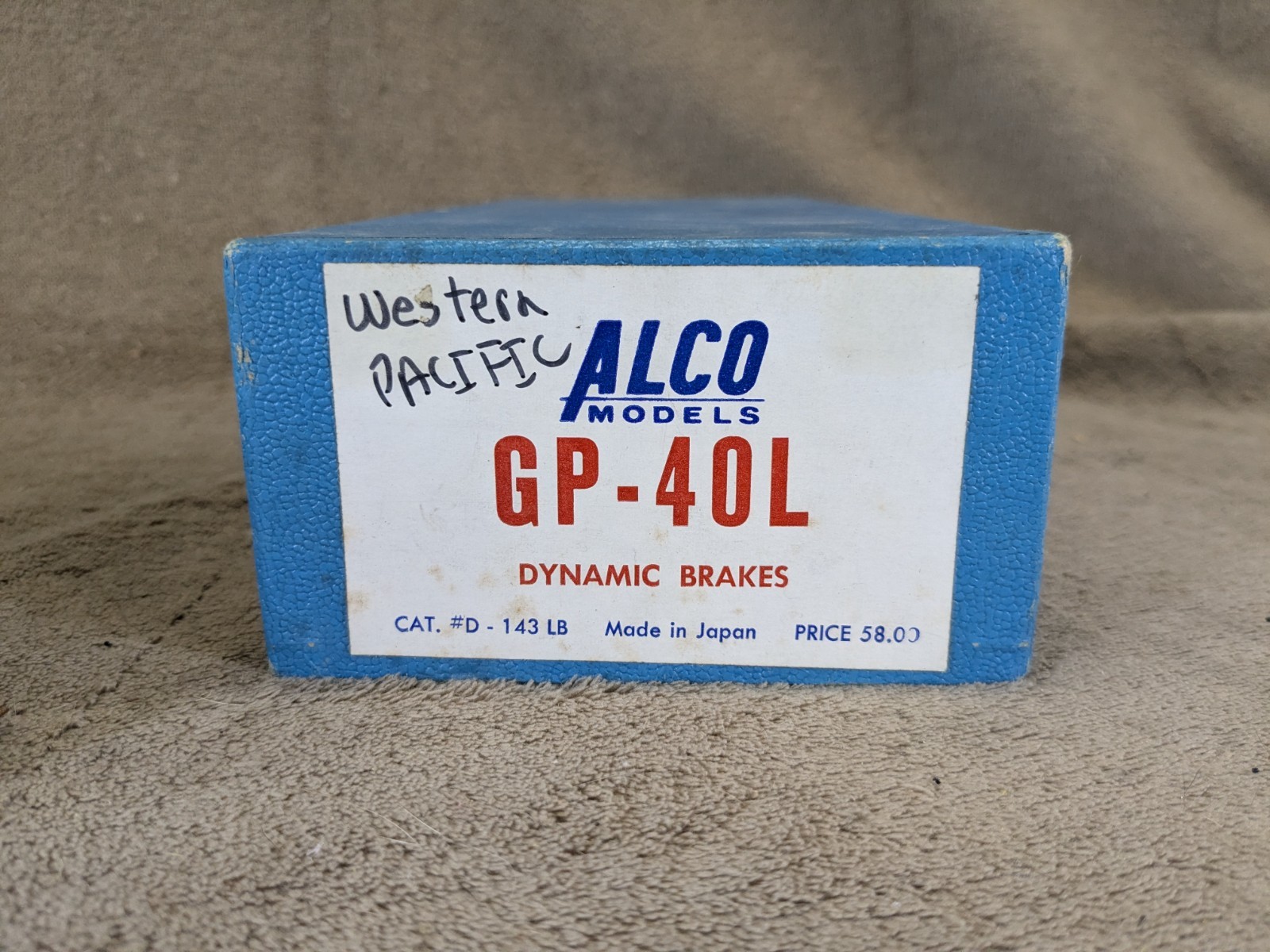 ALCO D-143 LB GP-40L Dynamic Brakes Locomotive