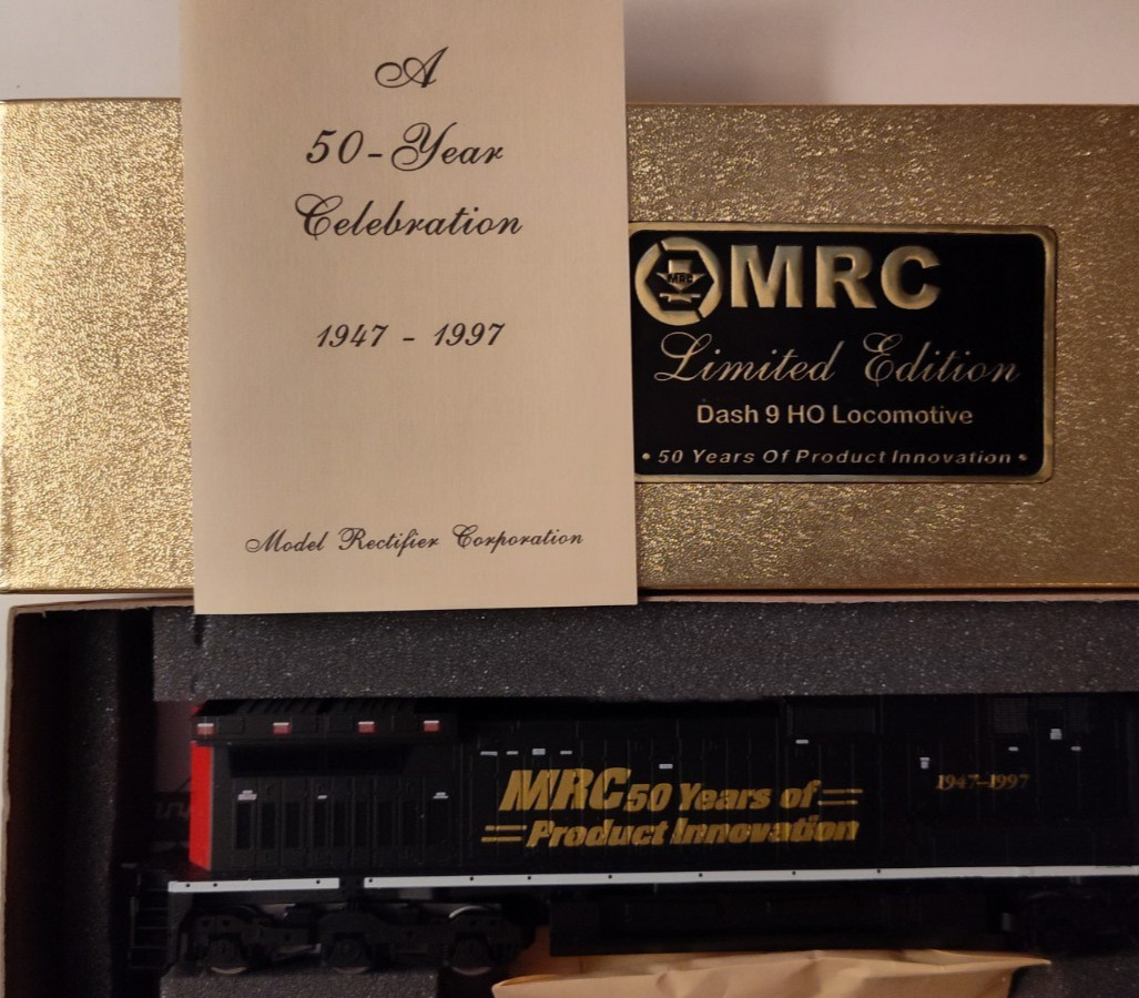 HO Scale MRC Limited Edition 50th Anniversary Locomotive New no 1947 Vintage
