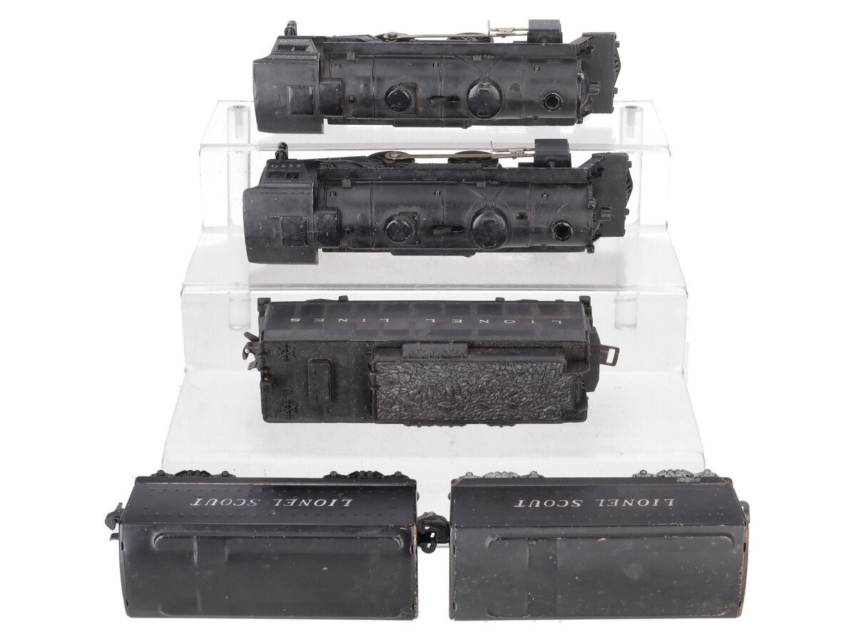 Lionel Vintage O Locomotives & Tenders # 1110, 6026W, 1110, 1001T & 1001T [5]
