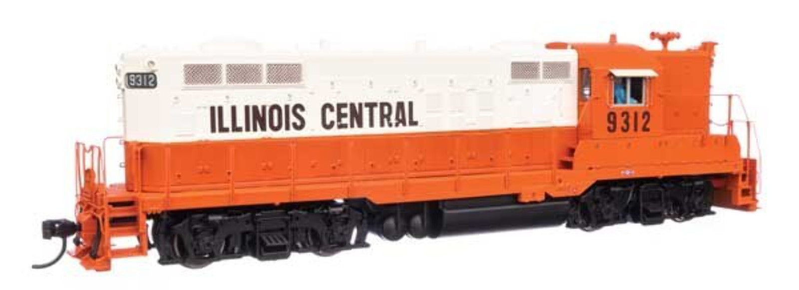 Walthers HO Locomotive EMD GP9 Phase III Illinois Central #9339 (Sound/DCC)