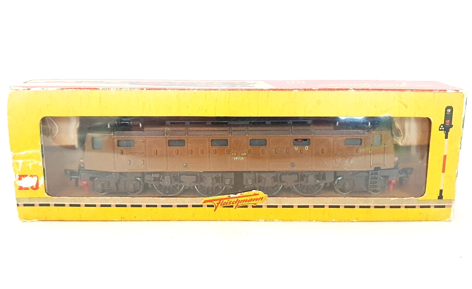 Fleischmann DC HO 1:87 Italy FS E-428 ELECTRIC LOCOMOTIVE Diecast Metal Boxed`58