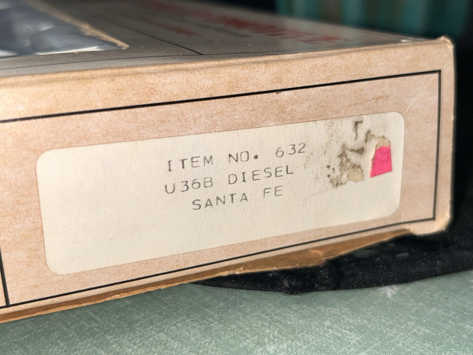 Vtg Bachmann HO Scale Santa Fe 350 GE U36B Powered Diesel Locomotive Box Manual