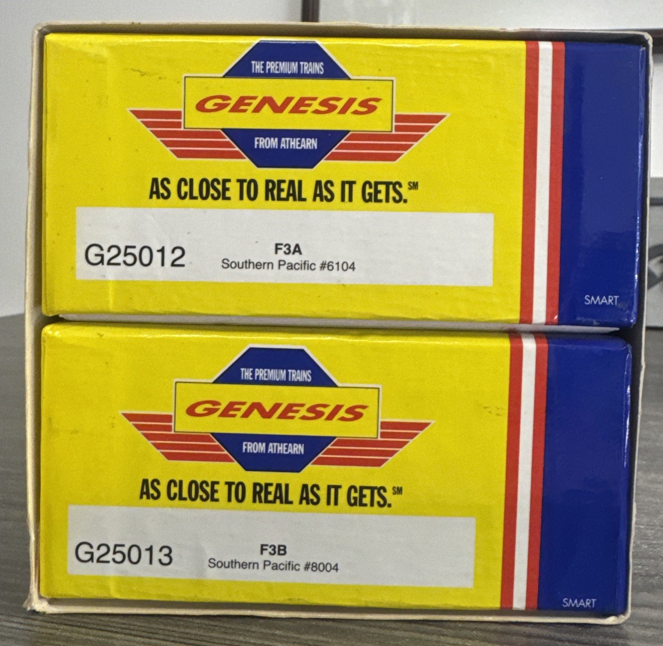 Athearn Genesis HO #0G2501B Southern Pacific F3A-F3B #6104 & #8004 B Needs TLC!
