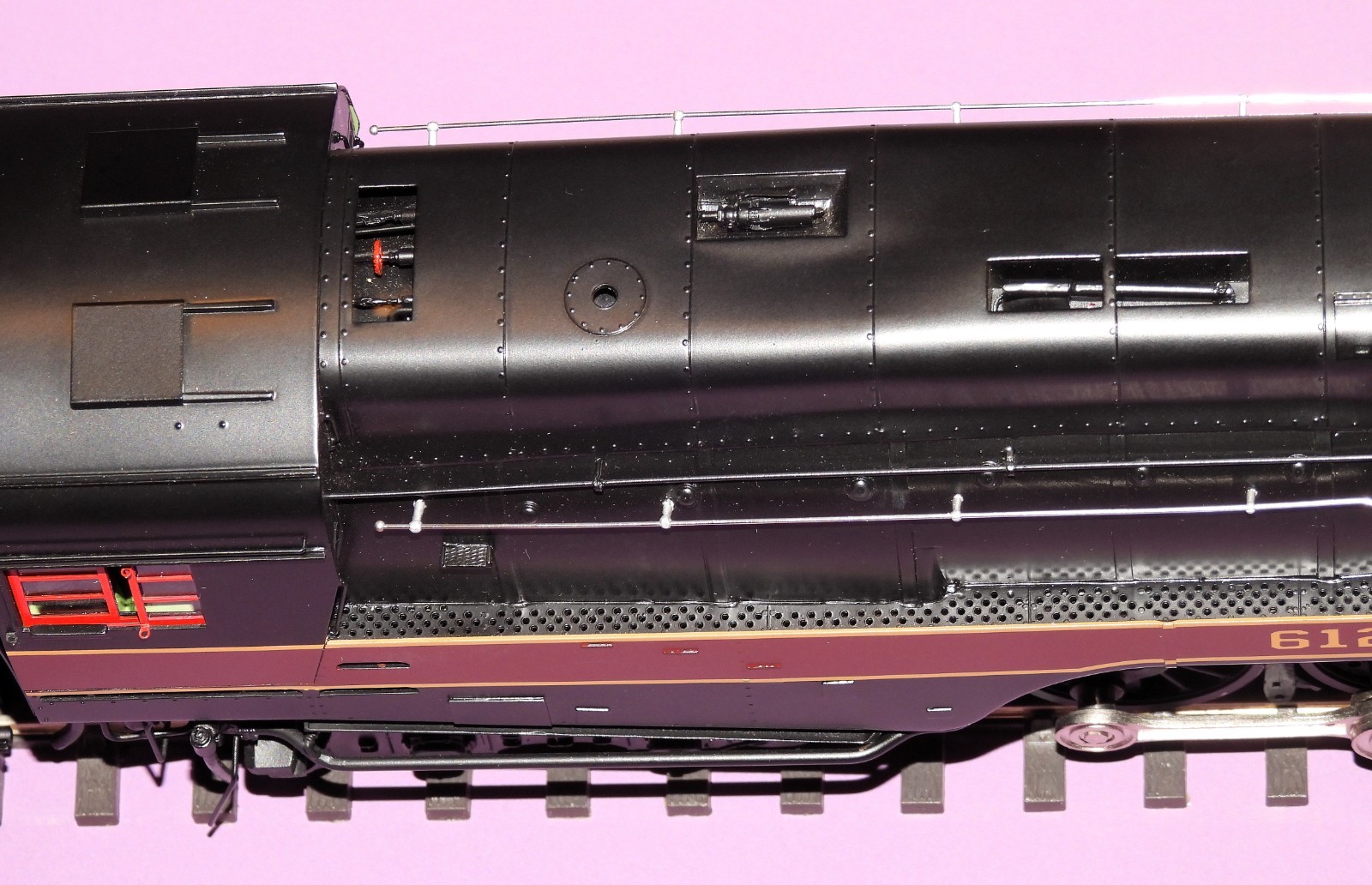 O Brass N&W J-Class 4-8-4 Steam Locomotive #612 Overland Models 0927.1