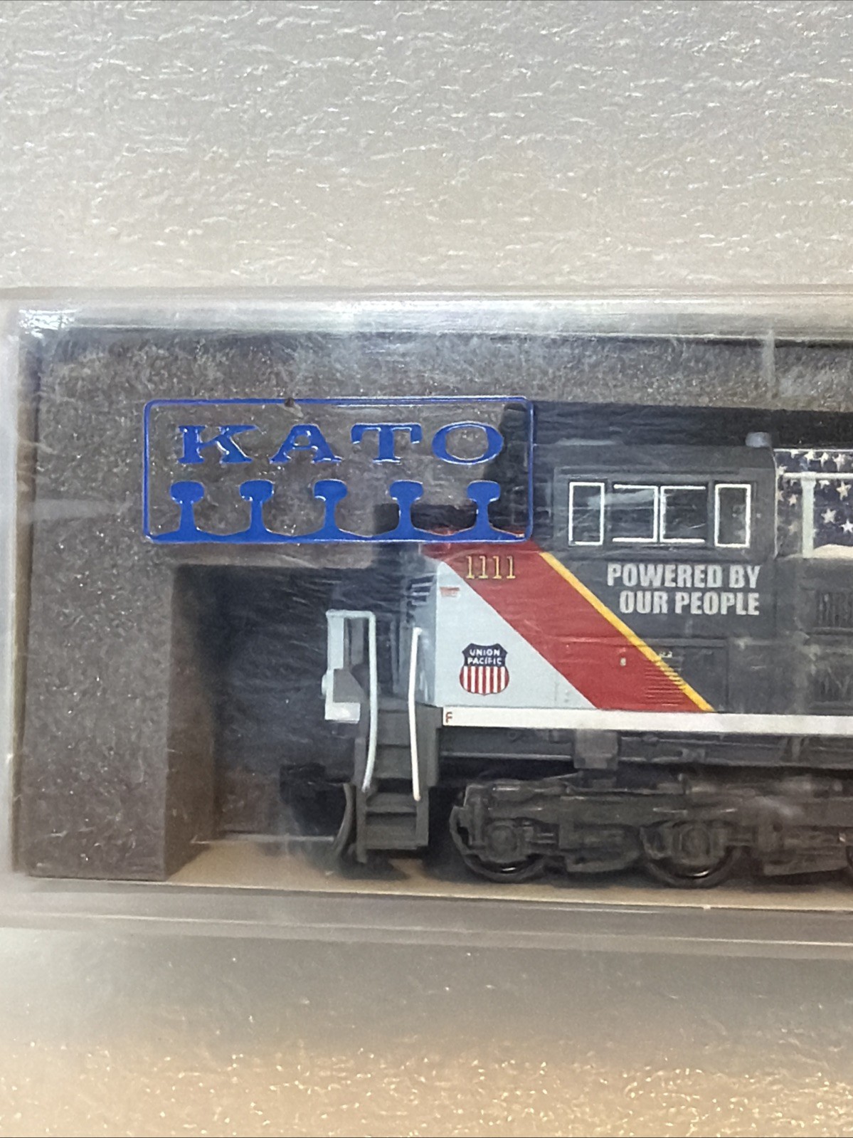 Kato N Scale EMD SD70ACe UP #1111 “Powered By Our People” Used Tested Runs
