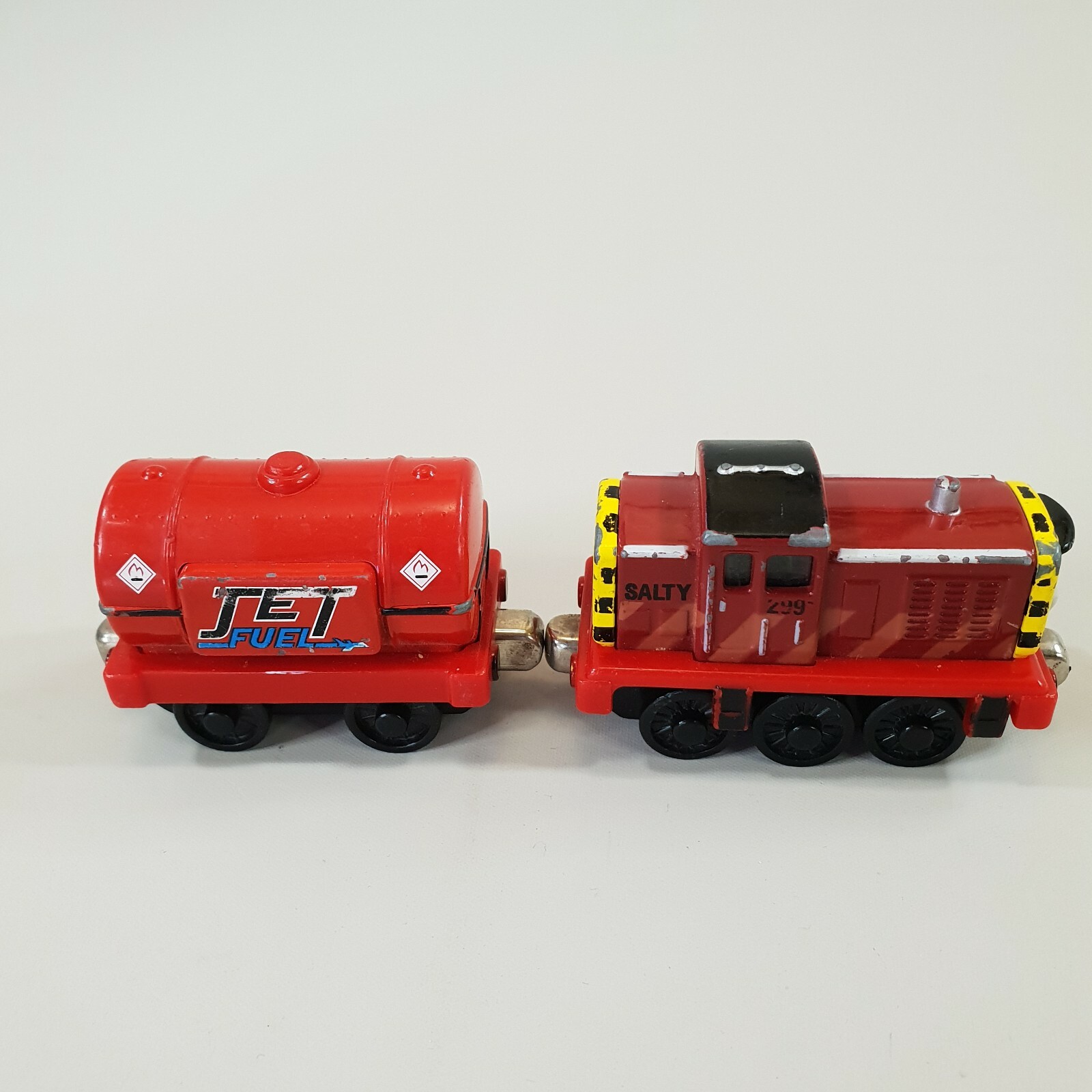 Thomas And Friends Diecast Salty Jet Fuel Carriage Trains 2003 Mattel