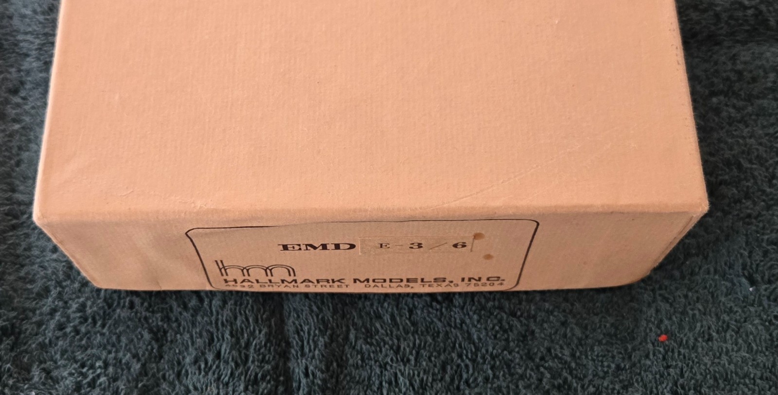 Hallmark Models HO Brass EMD E-3/6 Diesel Loco Set w/OB NO Foam Built by Kumata