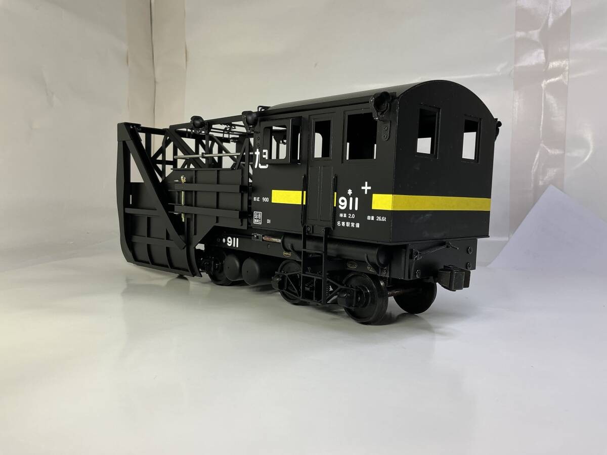 Aster Ki911 Russell Snow Plow Car Kimaroki Gauge 1 Built Up Japan #004