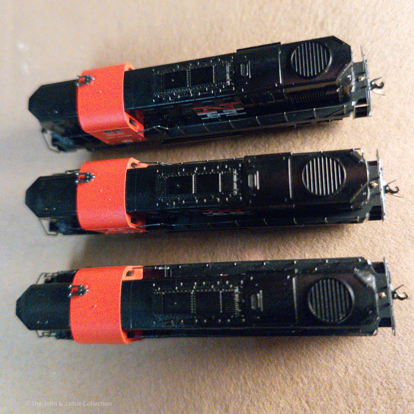 Kato Japan N New Haven RS-11 Body Mount Couplers Consist #1408 1410 1412