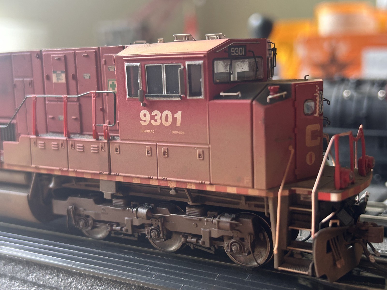 Athearn Genesis HO Scale CP SD90MAC-H Phase II– DCC/Sound/ Weathered/ Keep Alive