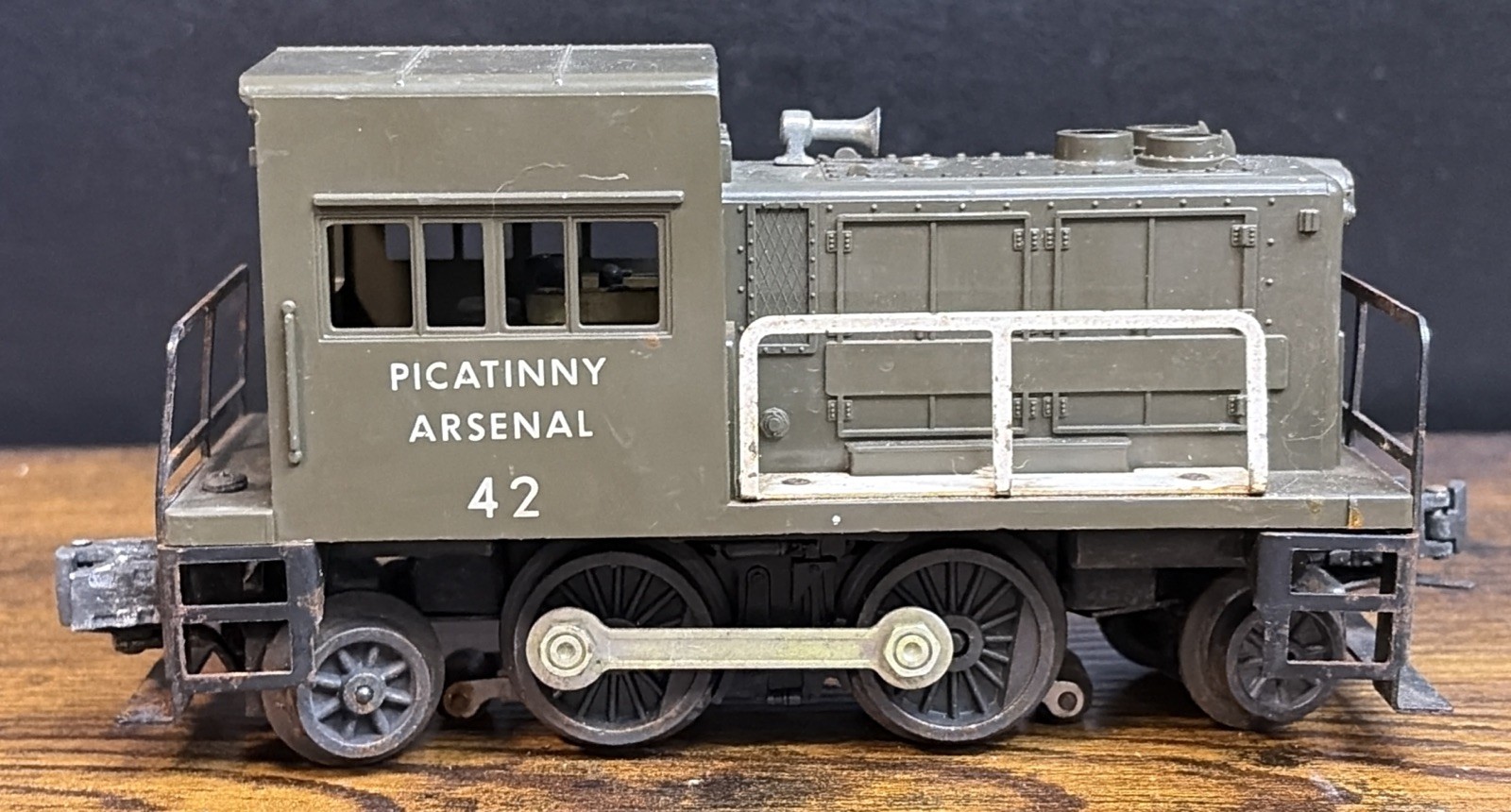 Lionel PW 42 Picatinny Arsenal Gas Turbine Switcher 1957 Engine Read Description