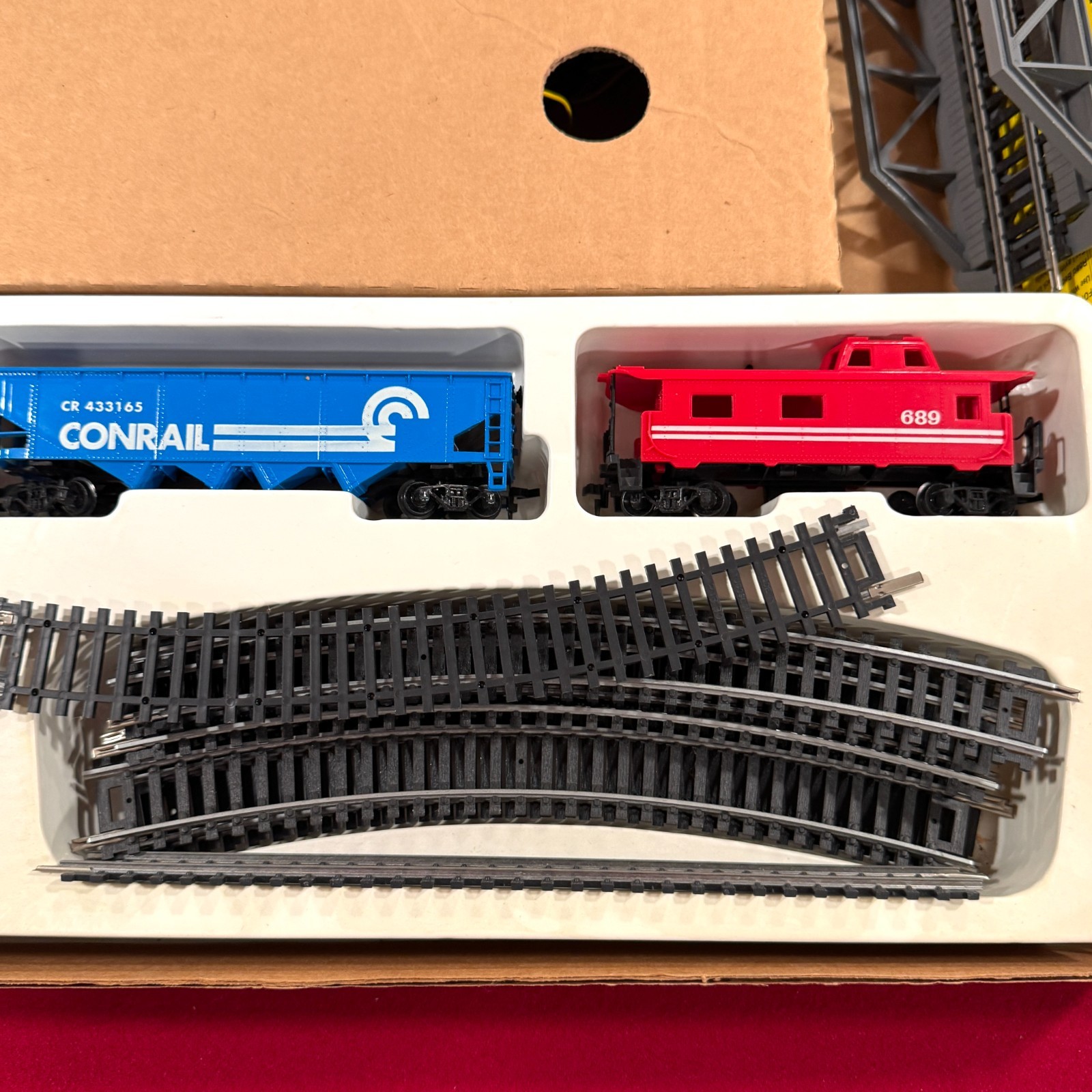 Vintage Tyco Chattanooga Steam Locomotive Set w/ Box Untested Good Condition HO